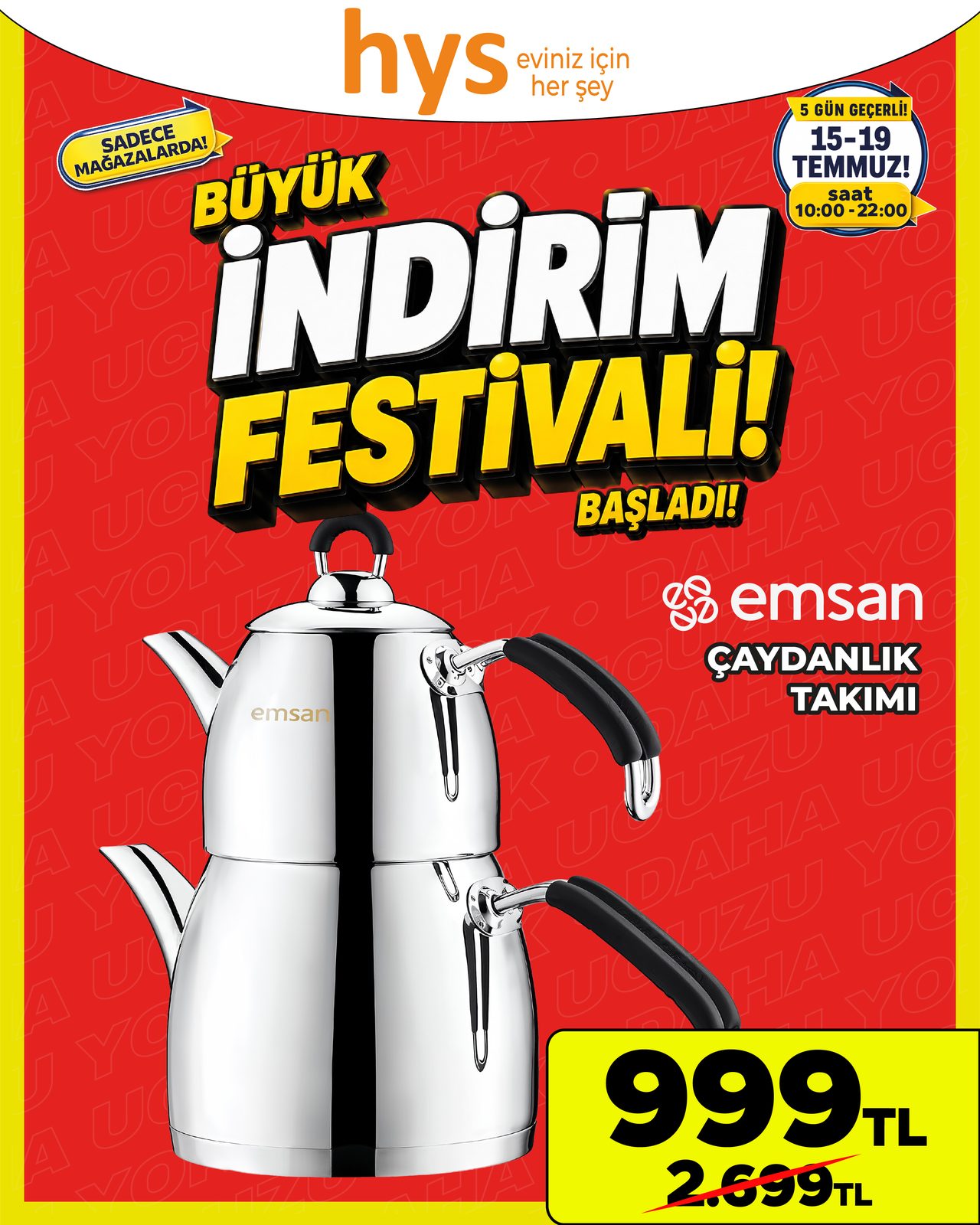 Emsan Çaydanlık Takımı