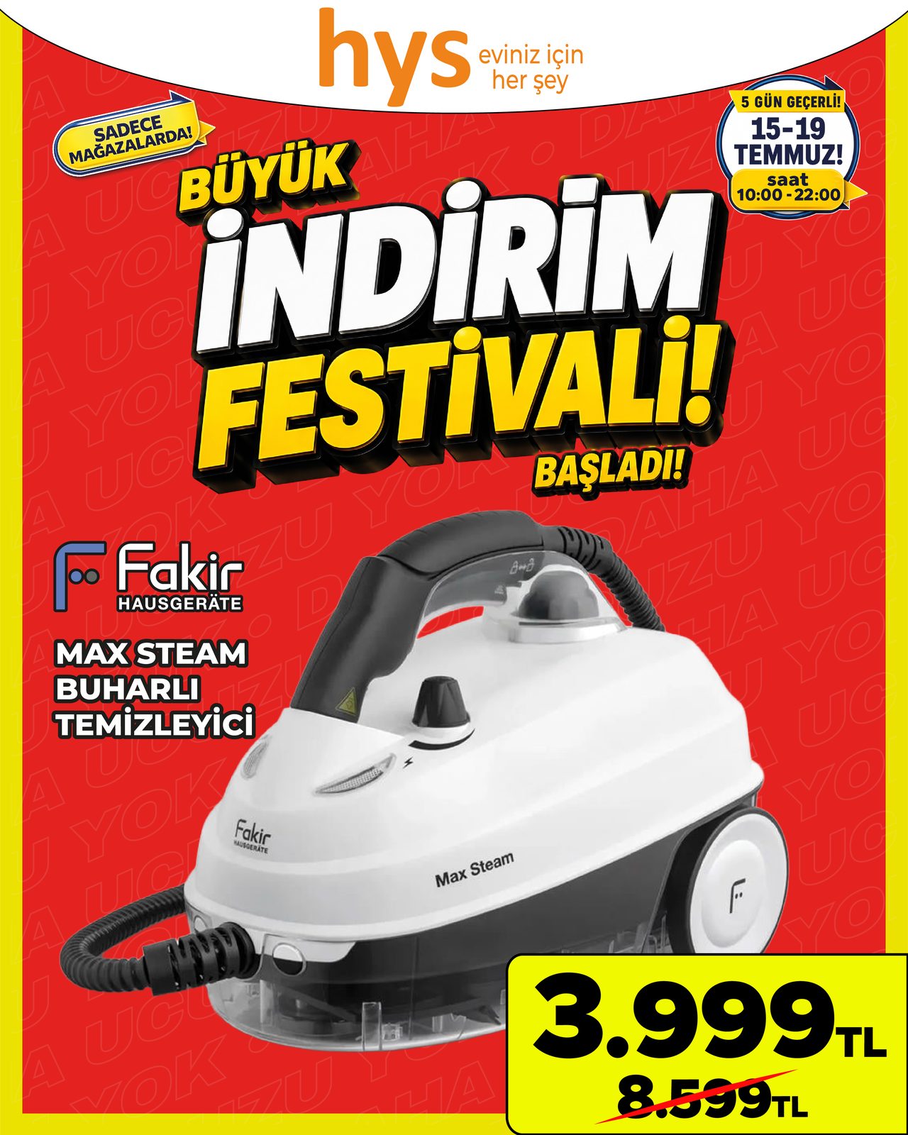 Fakir Buharlı Temizleyici