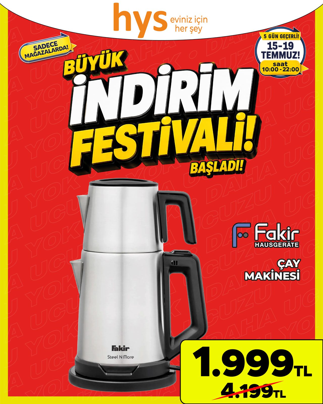 Fakir Çay Makinesi