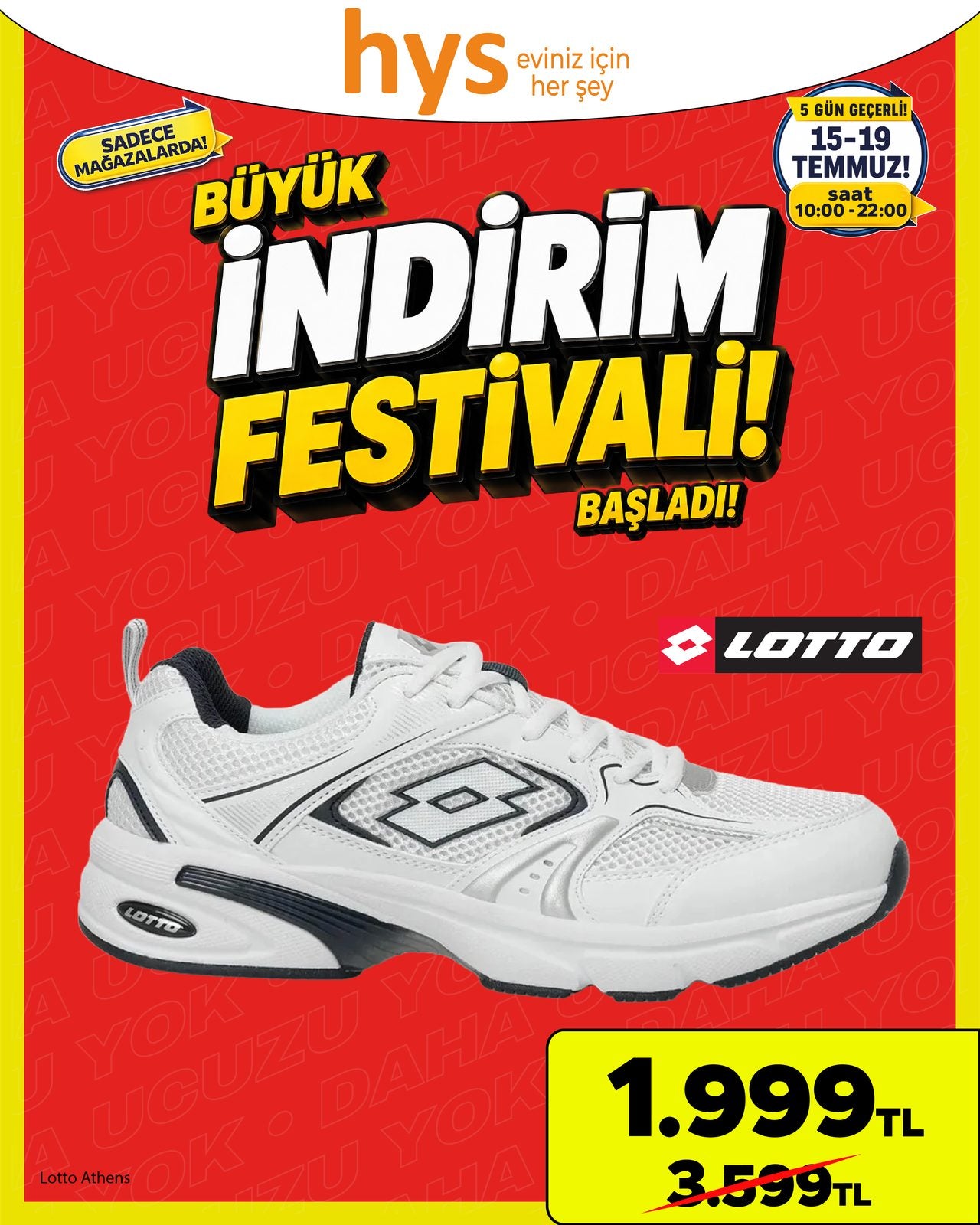 Lotto Beyaz Spor Ayakkabı
