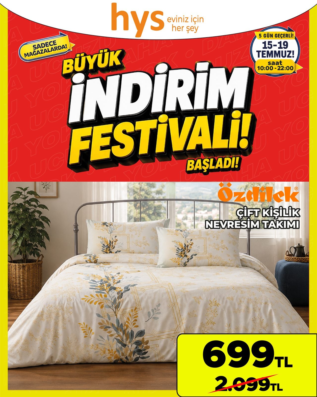 Özdilek Çift Kişilik Nevresim Takımı