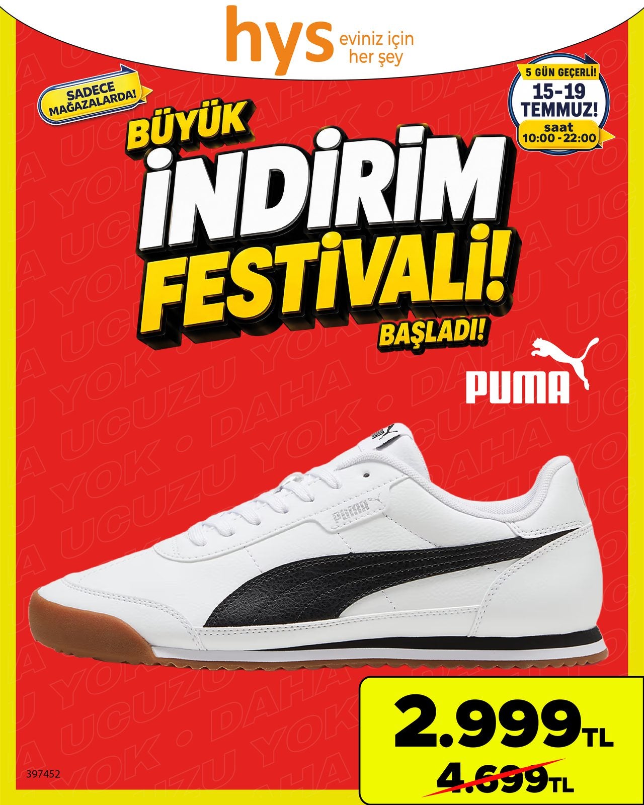 Puma Beyaz Spor Ayakkabı
