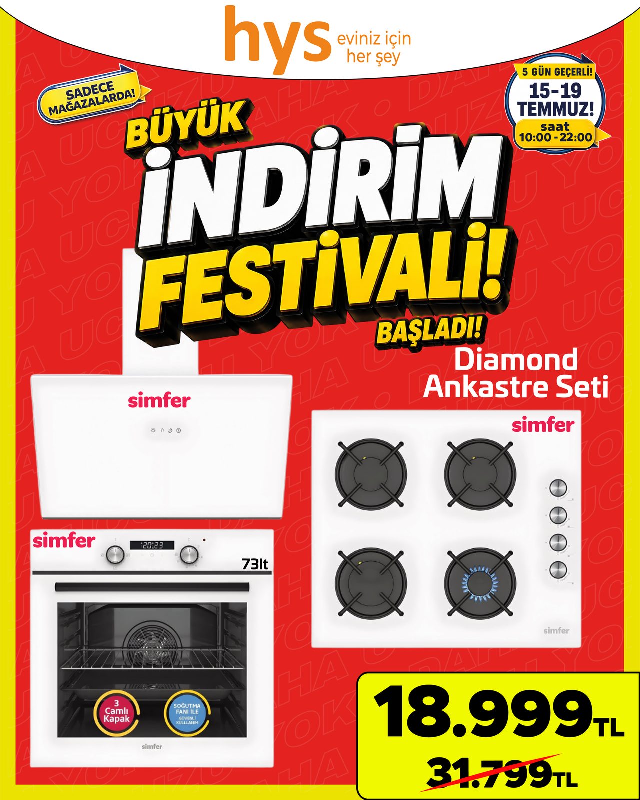 Simfer Diamond Ankastre Set Ürün ana görseli