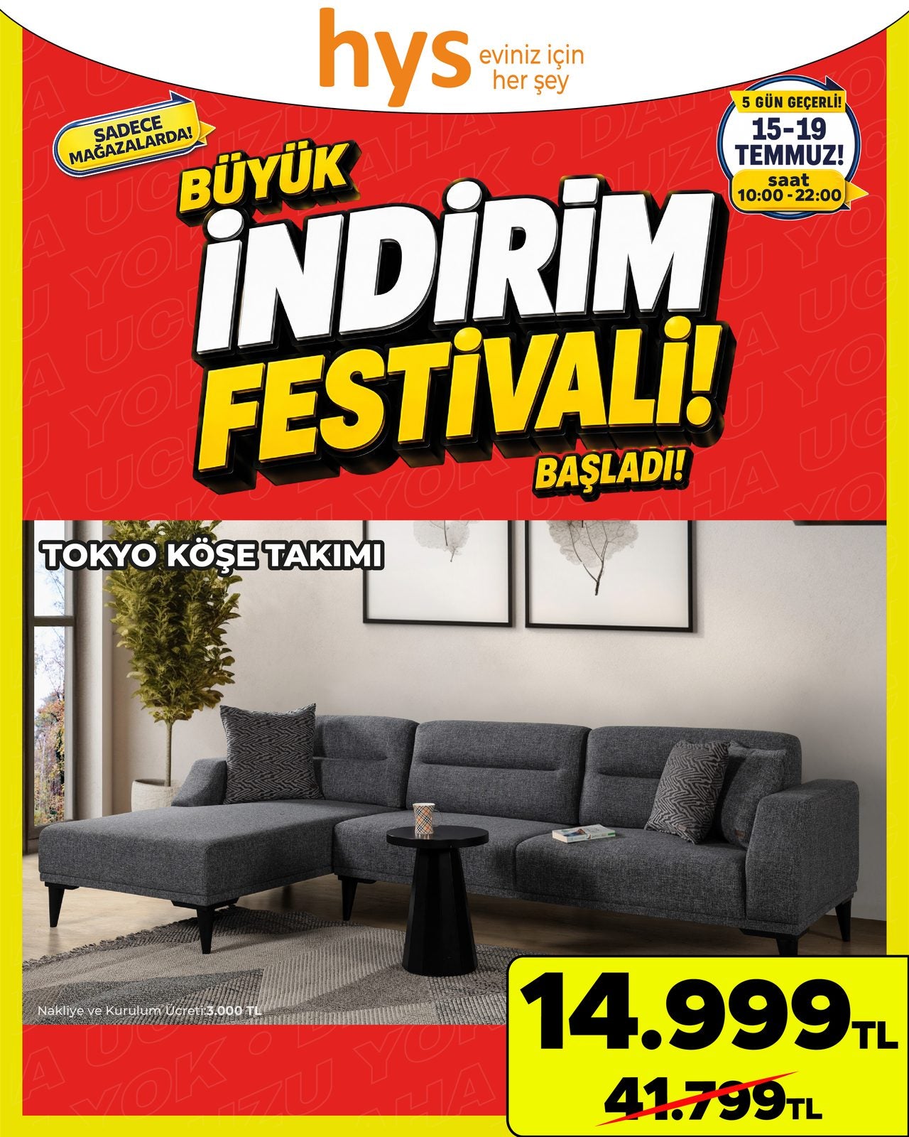 Tokyo Köşe Takımı Ürün ana görseli
