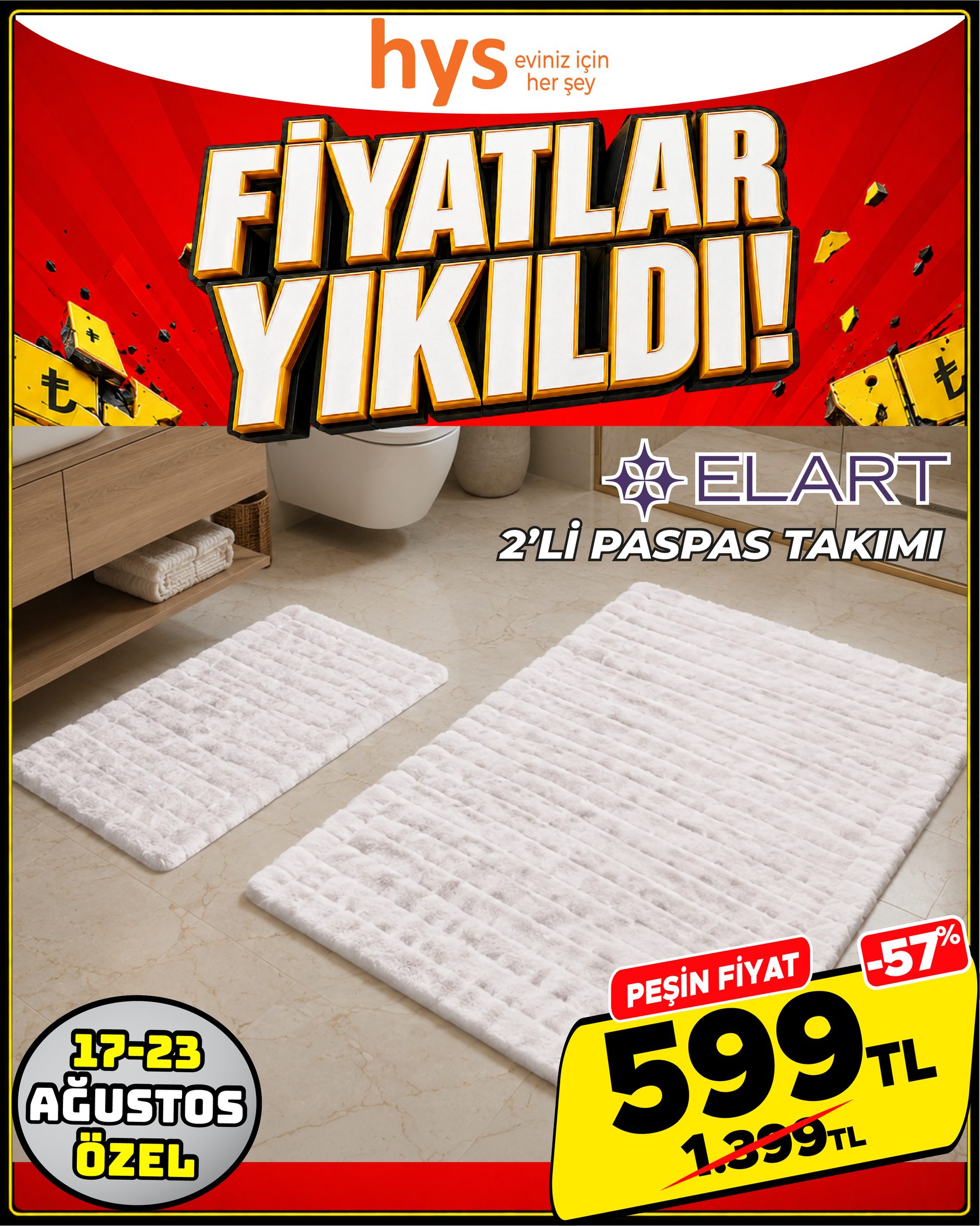 Elart 2'li Paspas Takımı Ürün ana görseli