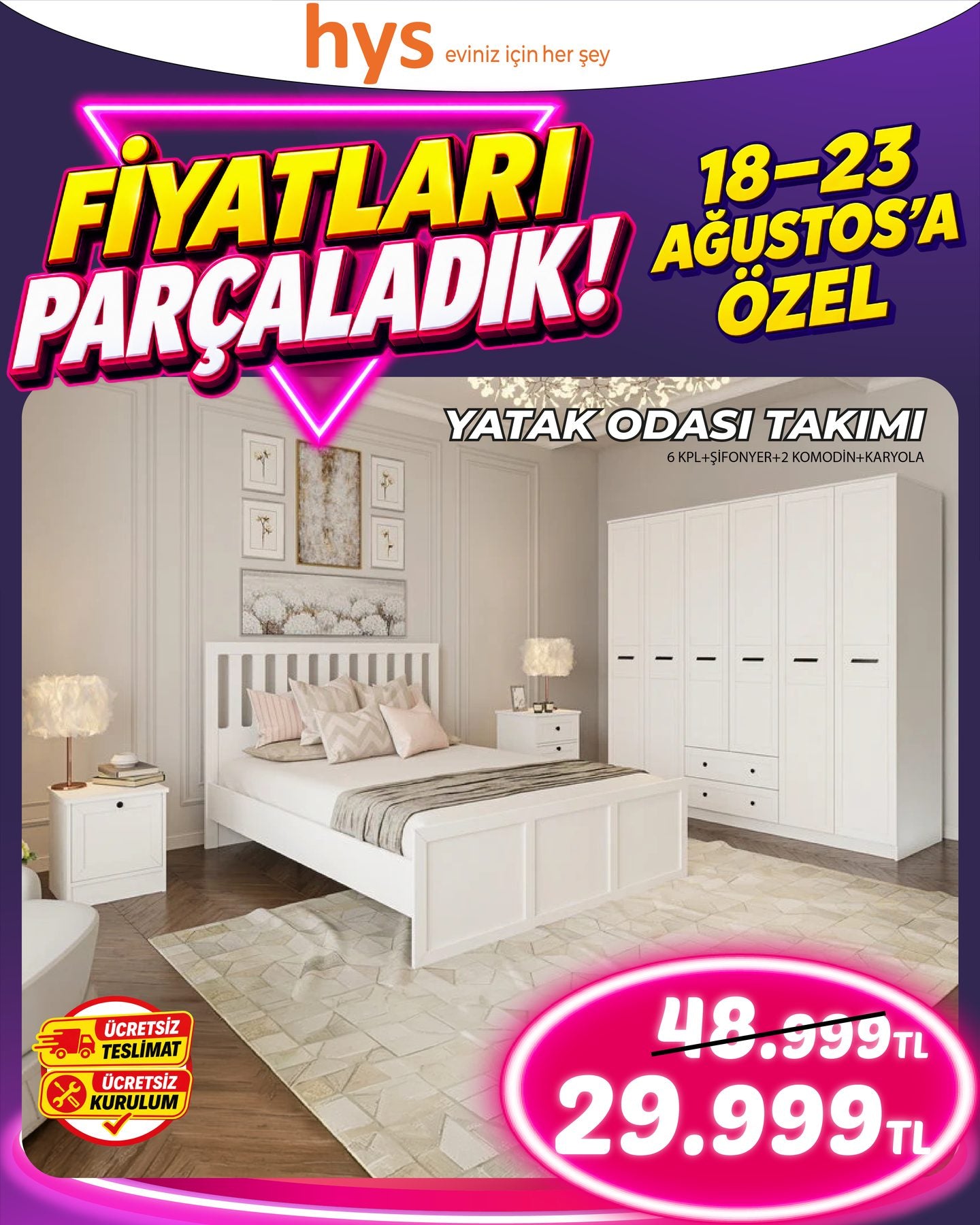Yatak Odası Takımı Model 1