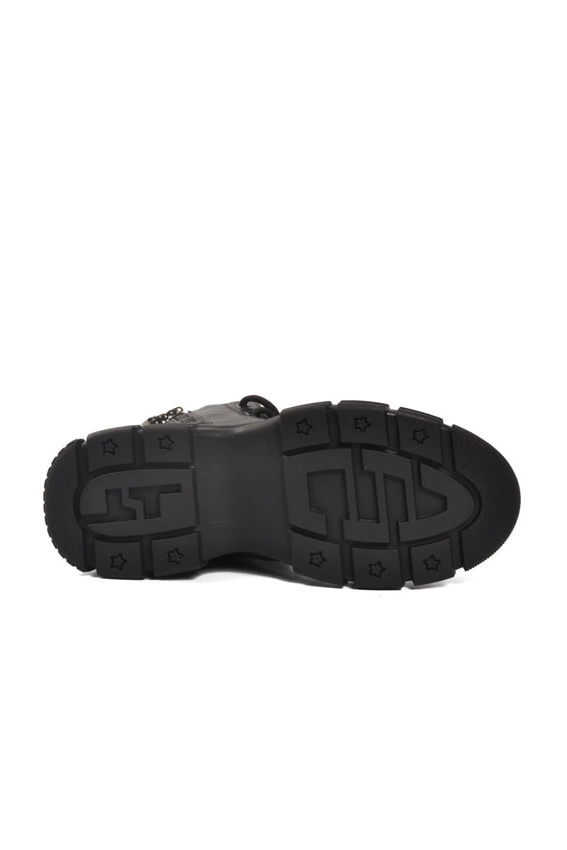 GAMELU Siyah Memory Foam Kaymaz Taban Kadın Bot Neptün Z