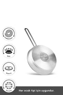 KARACA URLA Paslanmaz Çelik 8 Parça Kapaklı Tencere Seti