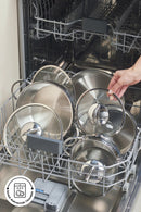 KARACA URLA Paslanmaz Çelik 8 Parça Kapaklı Tencere Seti