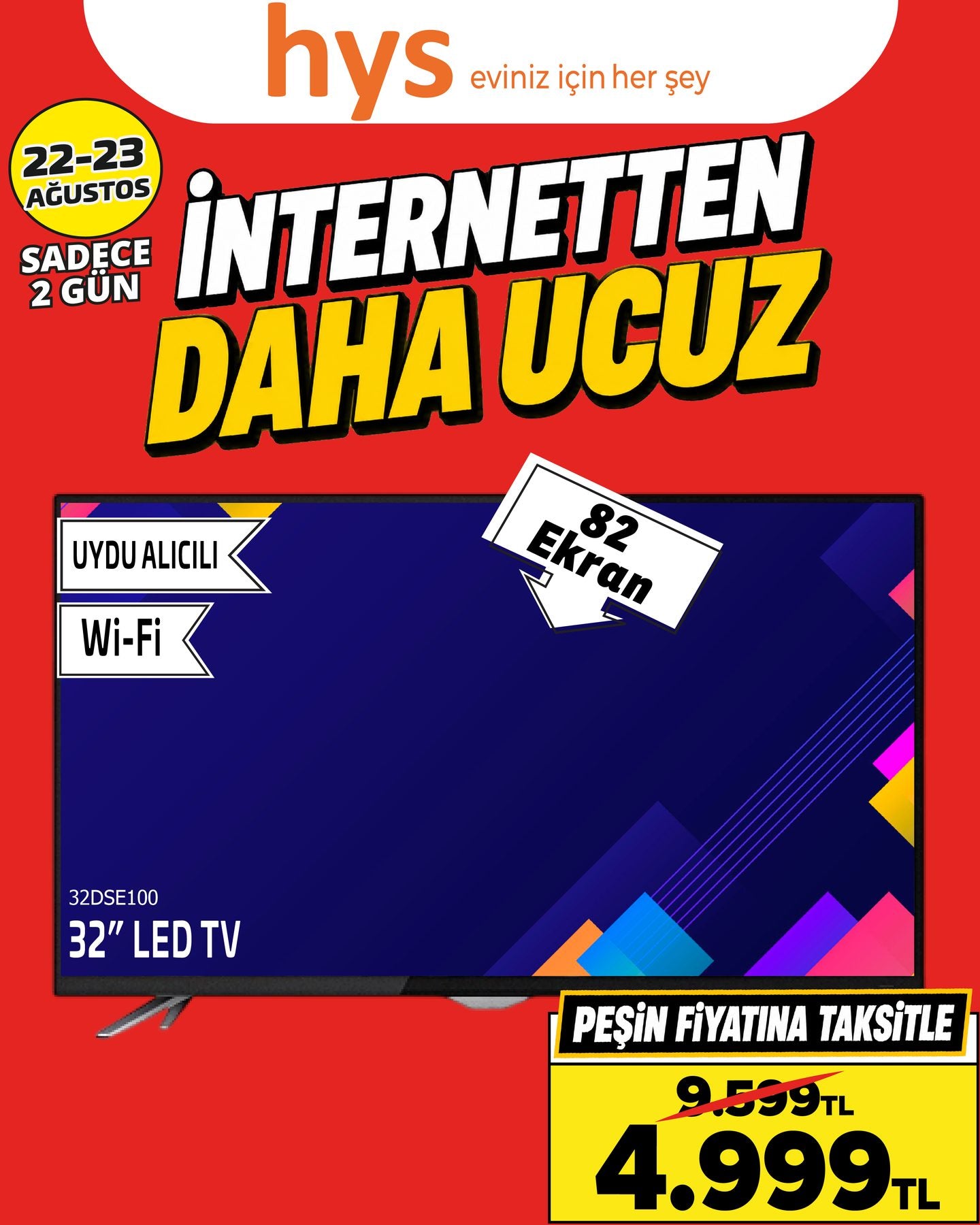 32 İnç LED TV