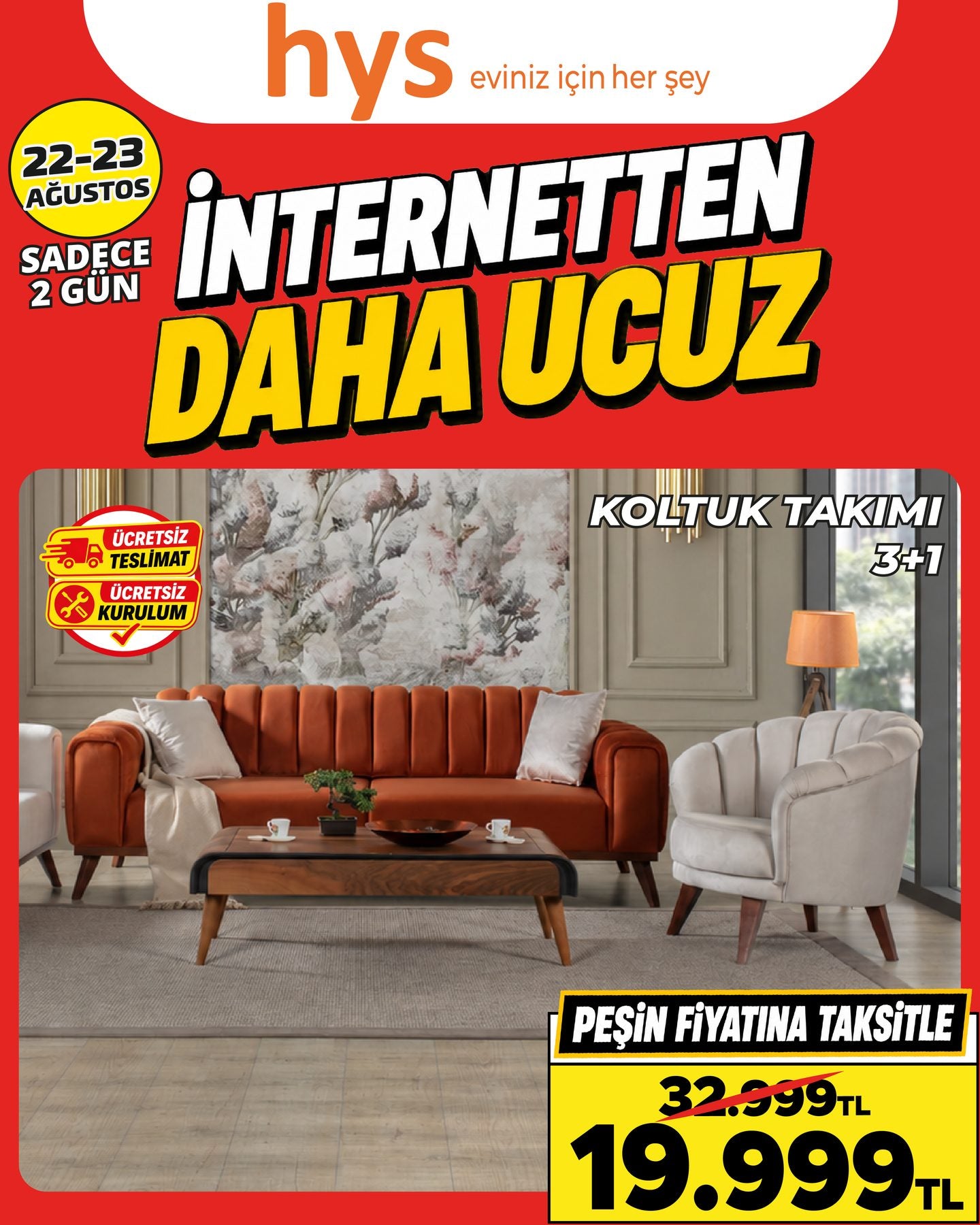 Koltuk Takımı 3+3+1 Model 3