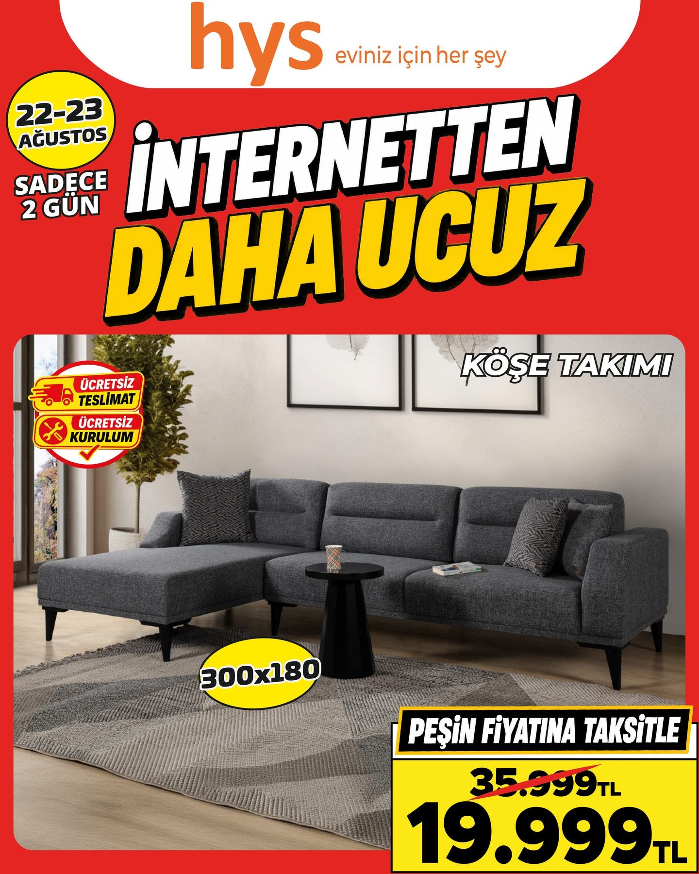 Köşe Takımı 300x180
