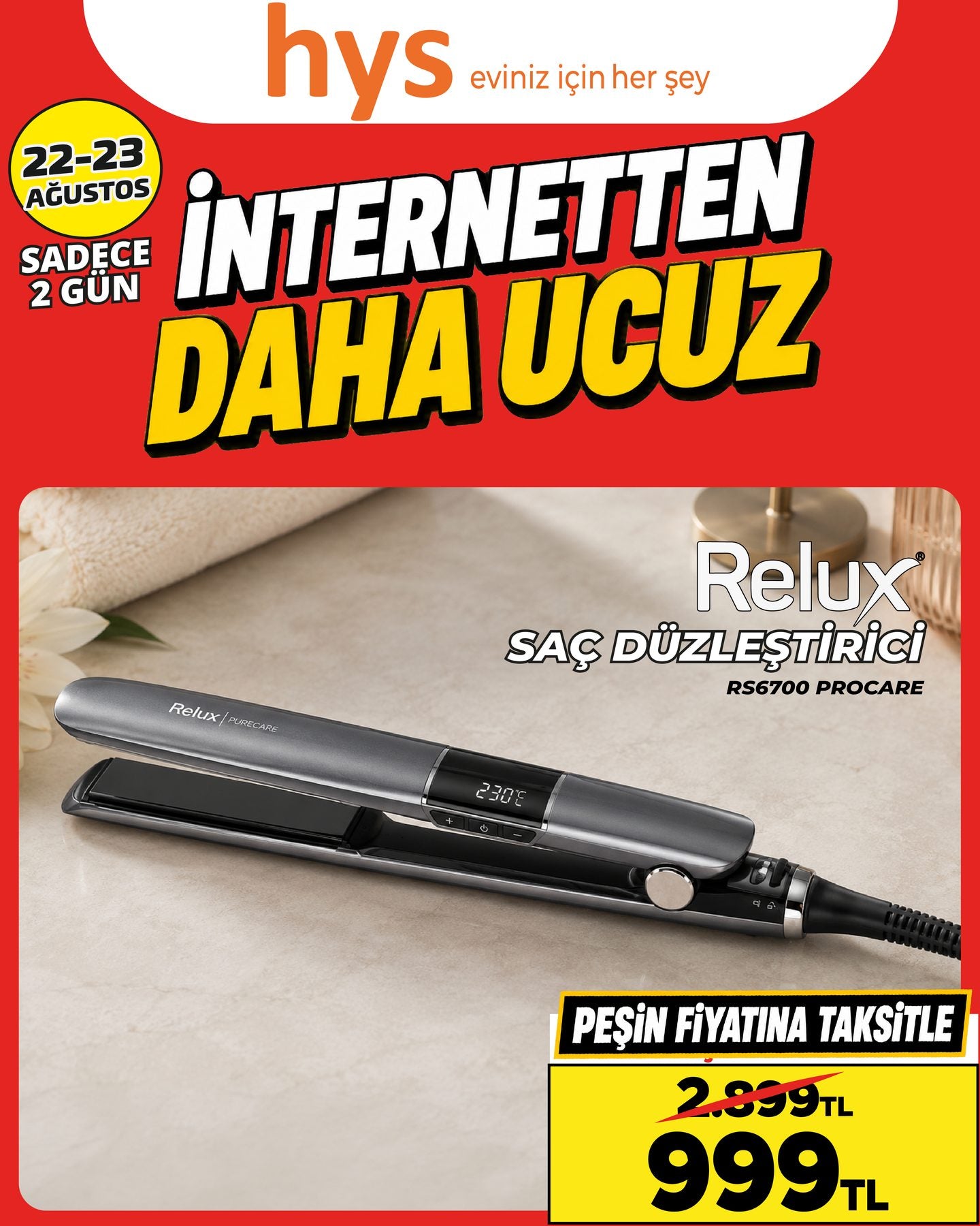 Relux Saç Düzleştirici