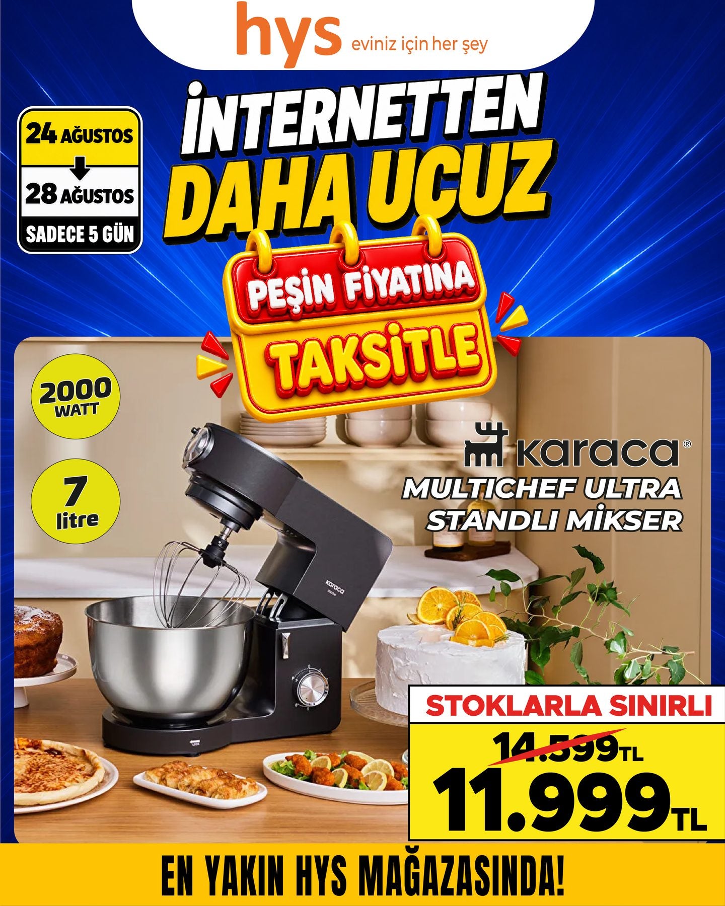 Karaca Multichef Ultra Standlı Mikser Ürün ana görseli
