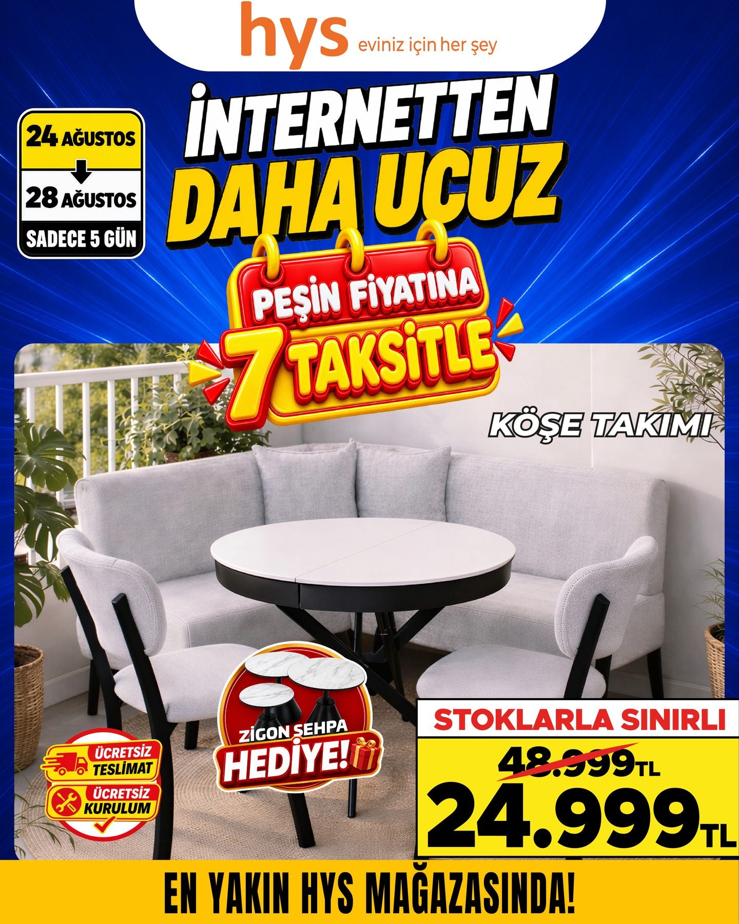Köşe Takımı Model 1 Ürün ana görseli