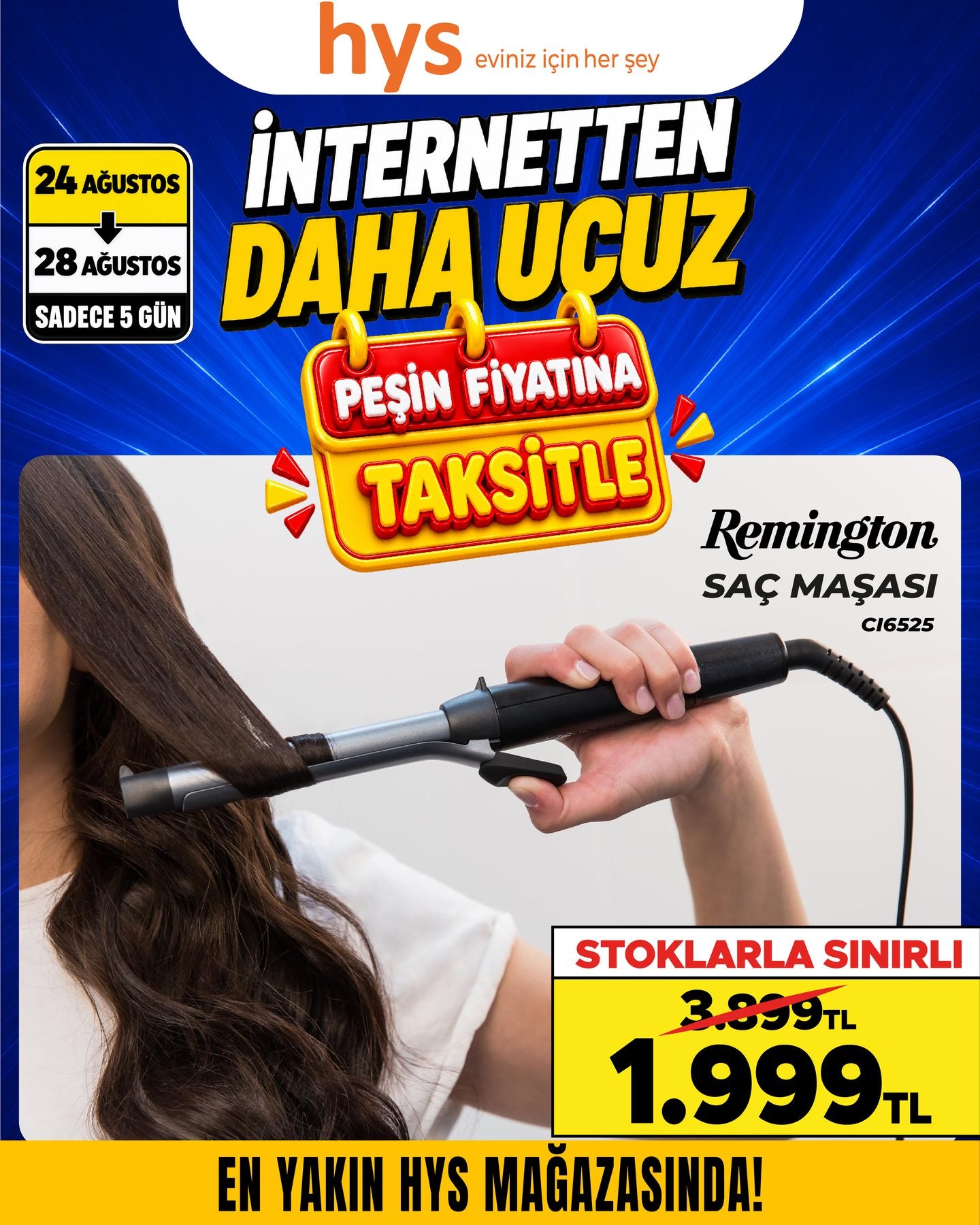 Remington Saç Maşası
