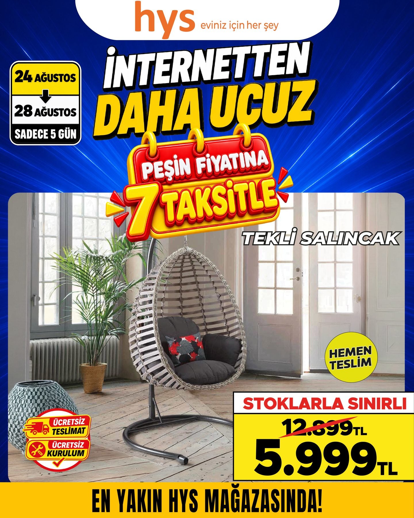 Tekli Salıncak Ürün ana görseli