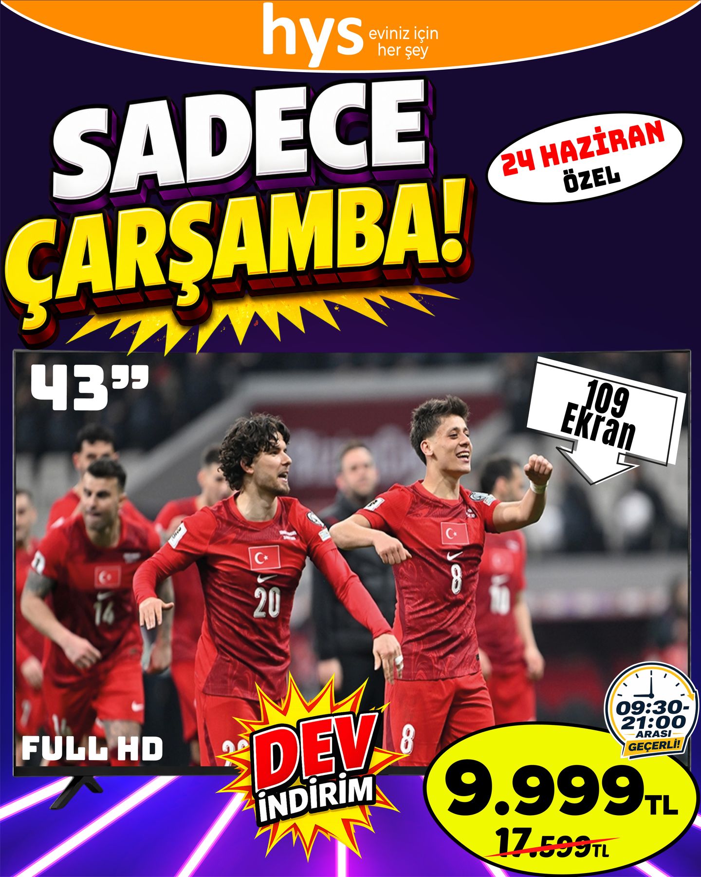 43 İnç Full HD TV Ürün ana görseli