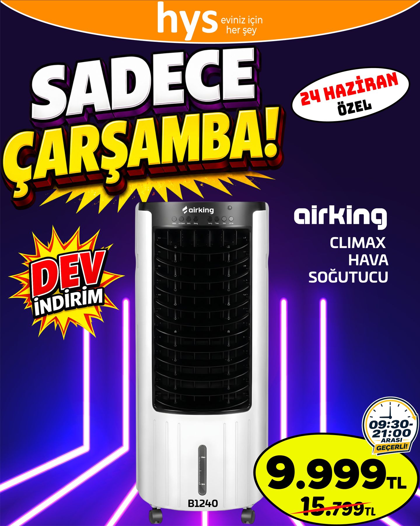 Airking Climax Hava Soğutucu Ürün ana görseli