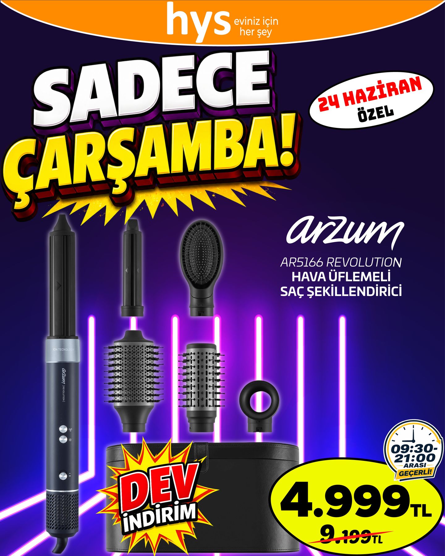 Arzum Saç Şekillendirici