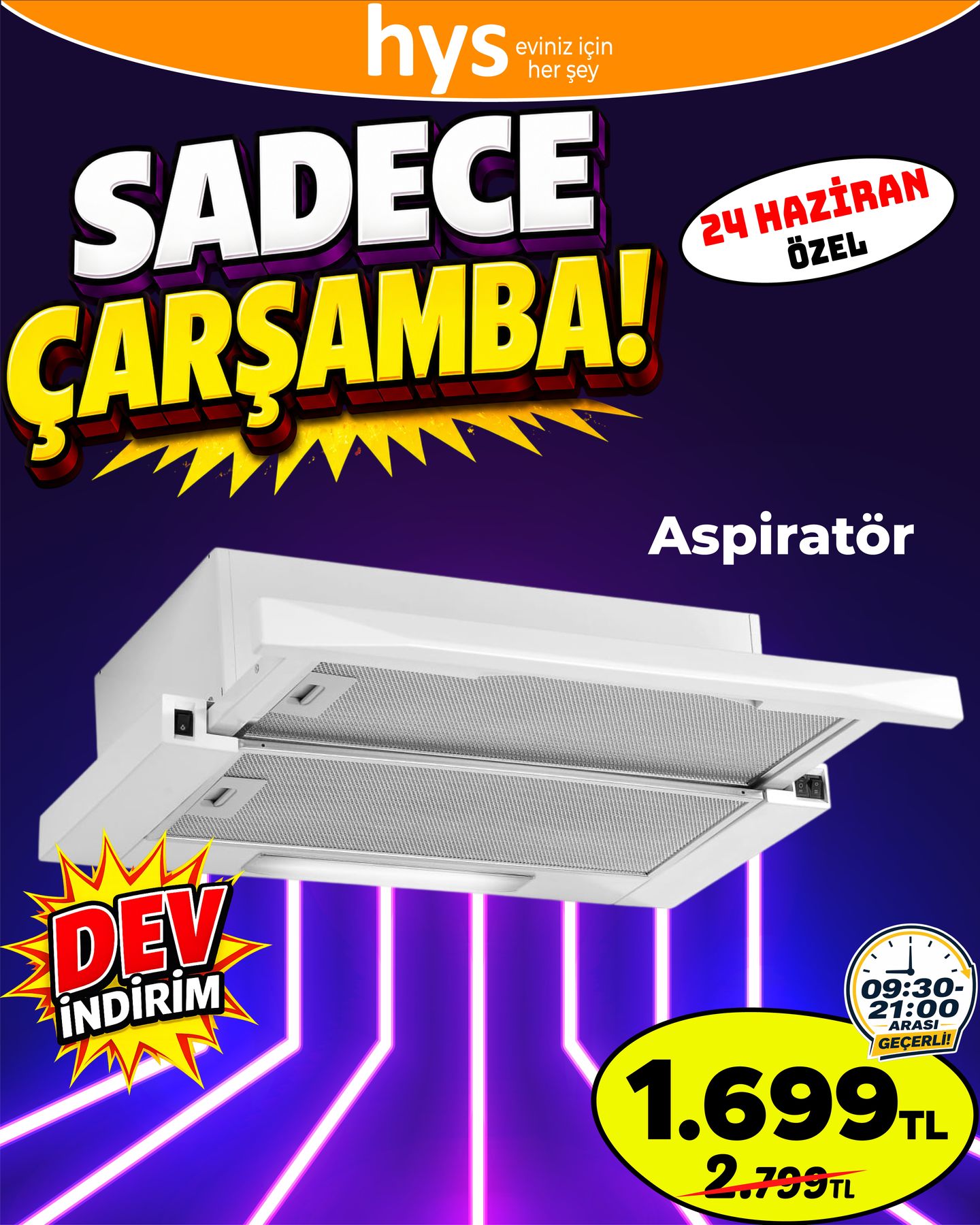 Aspiratör Ürün ana görseli