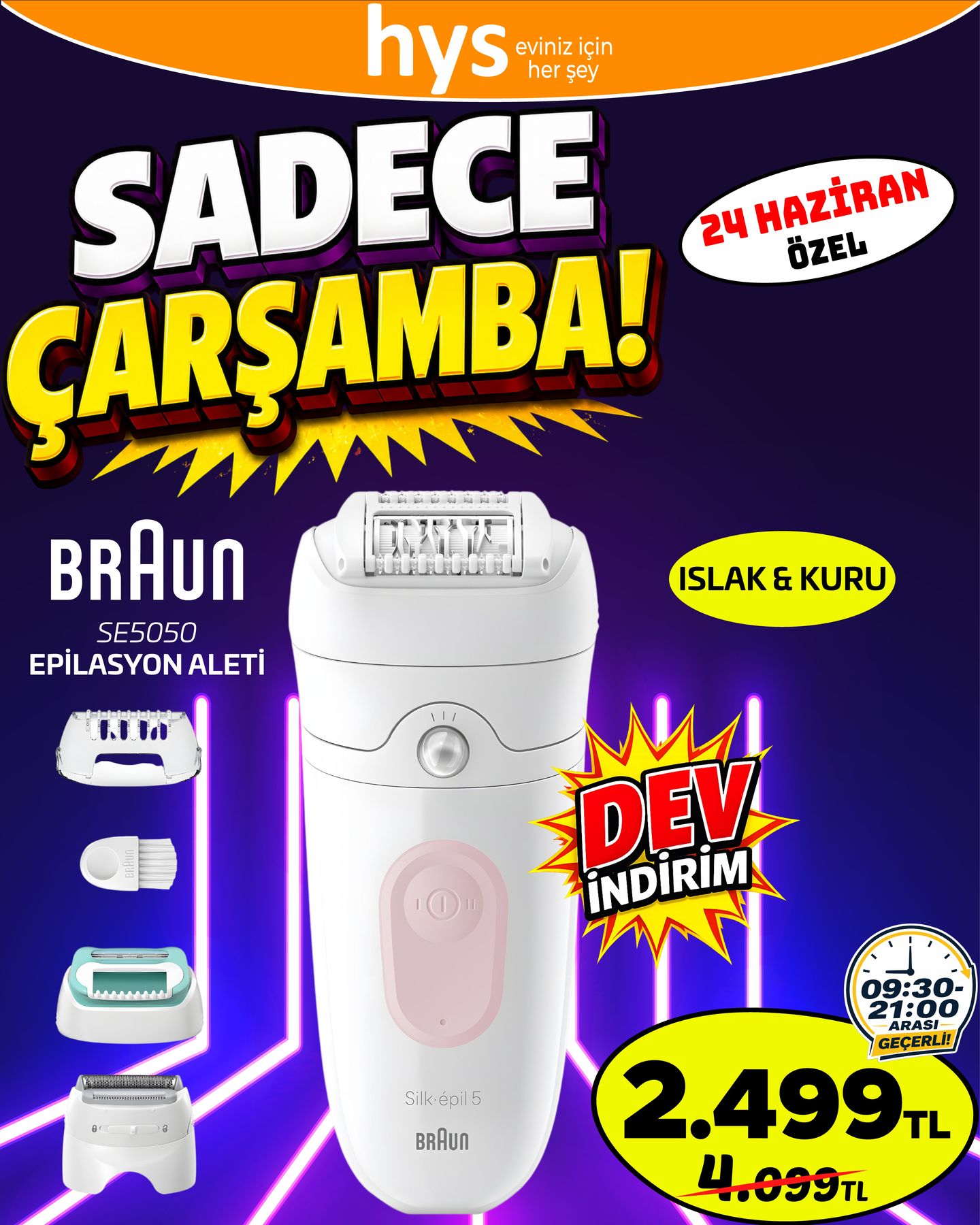 Braun Epilasyon Aleti Ürün ana görseli