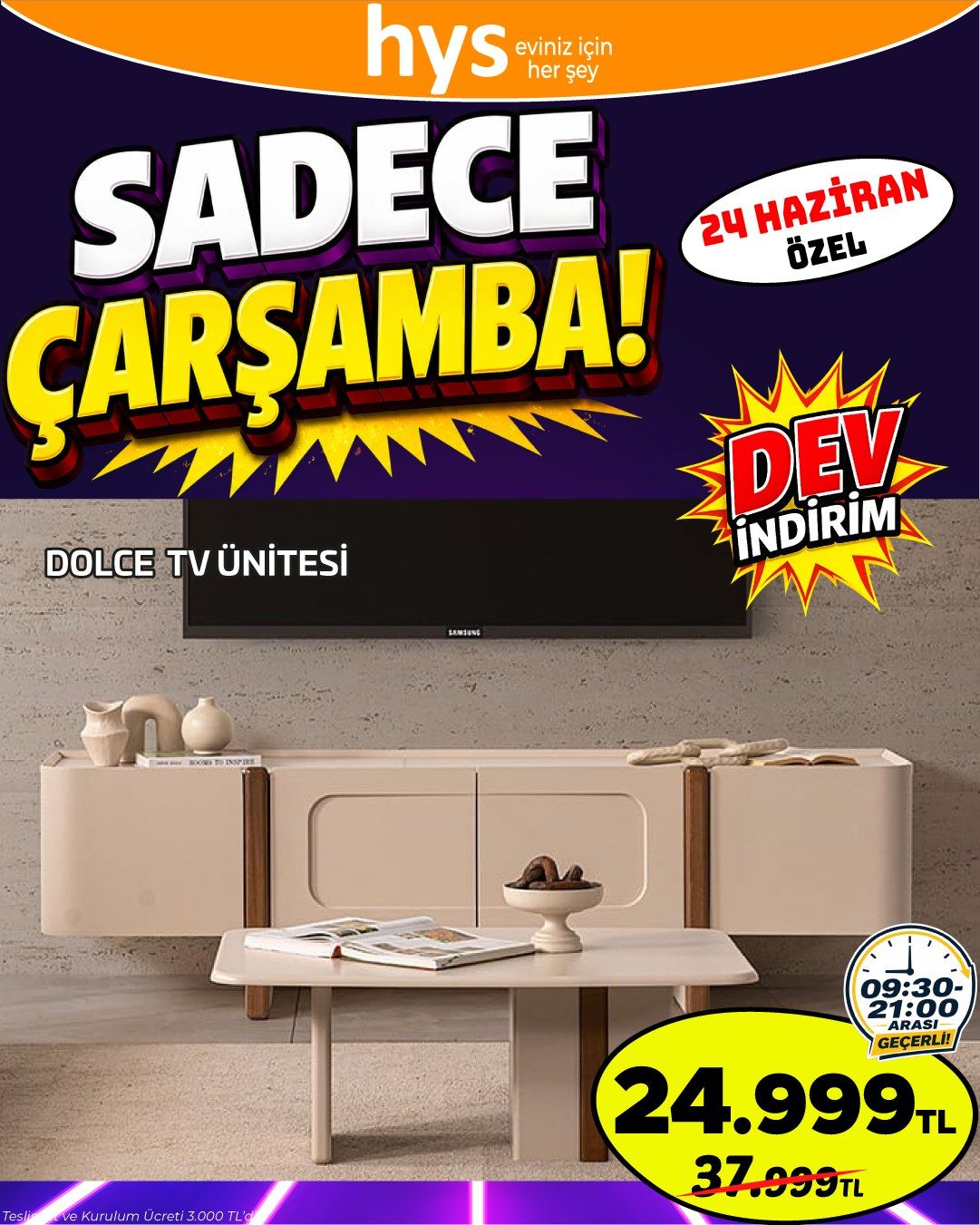 Dolce TV Ünitesi Ürün ana görseli