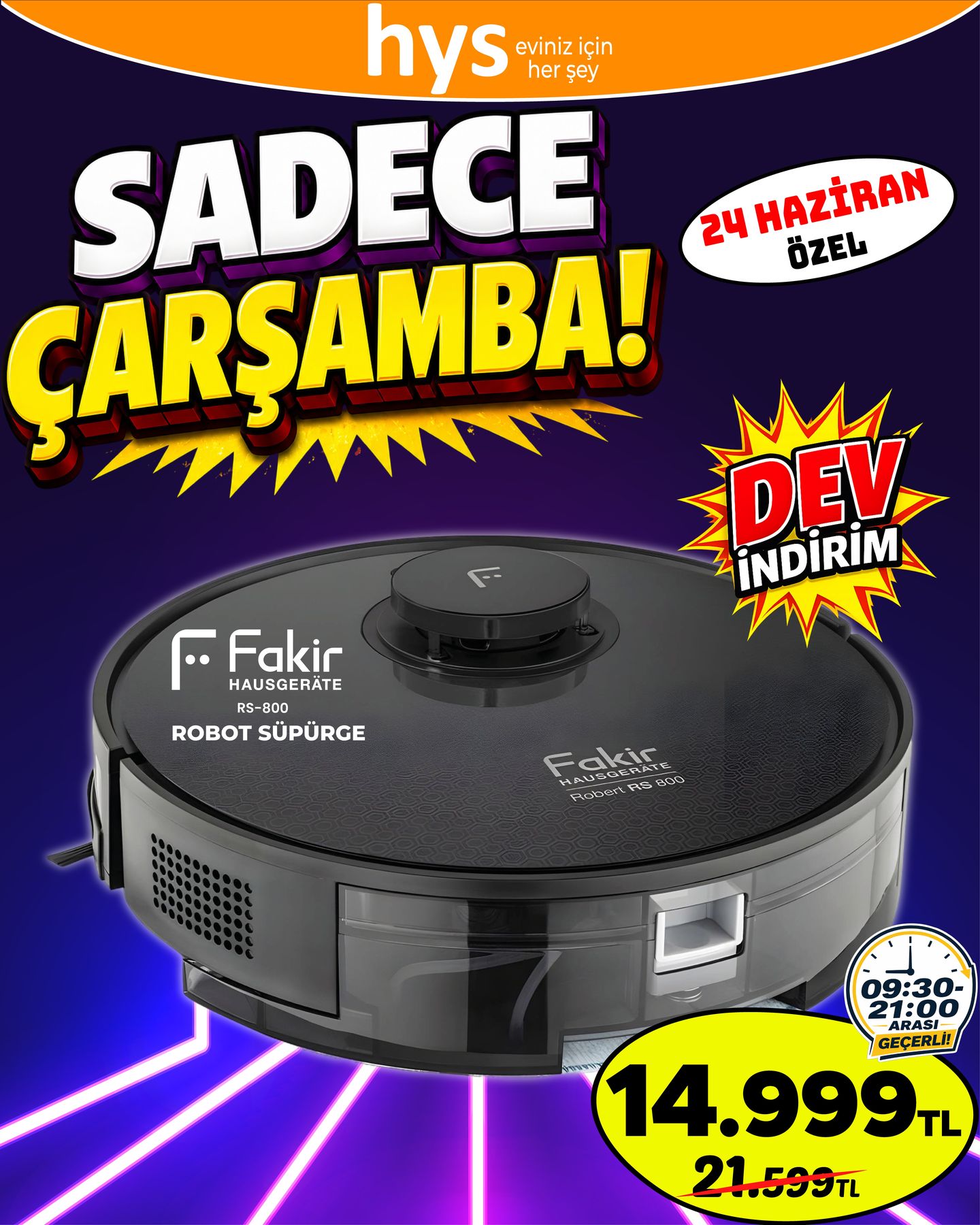 Fakir Robot Süpürge
