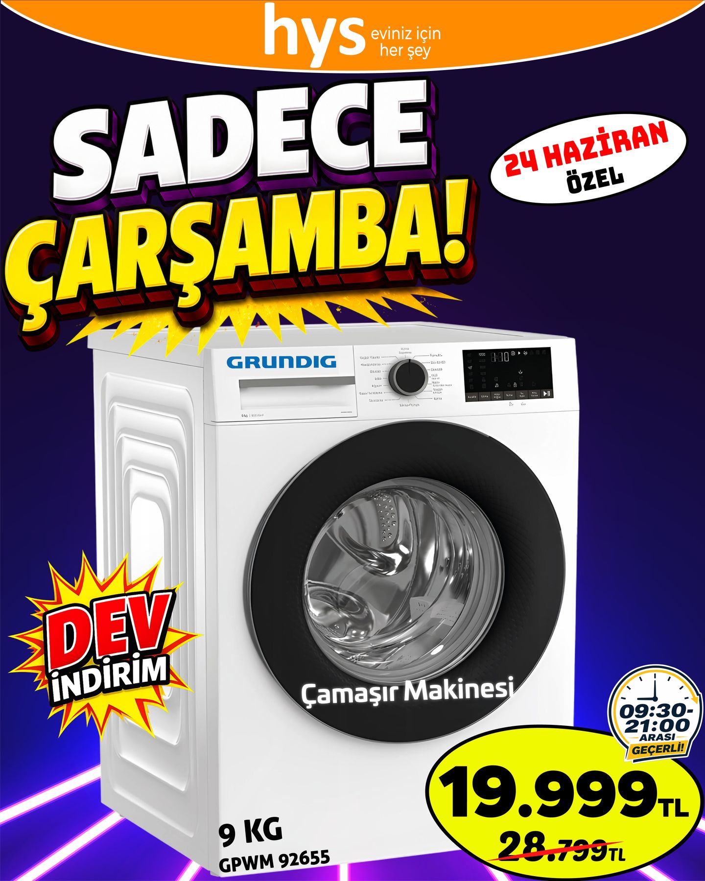Grundig Çamaşır Makinesi Ürün ana görseli