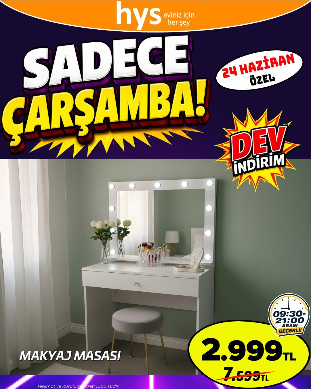 Makyaj Masası Ürün ana görseli