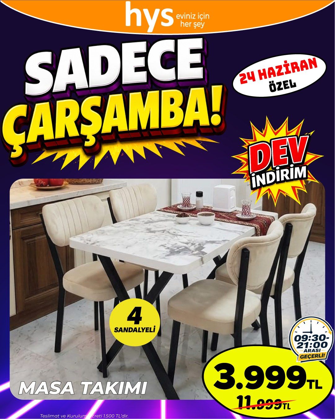 Masa Takımı Ürün ana görseli