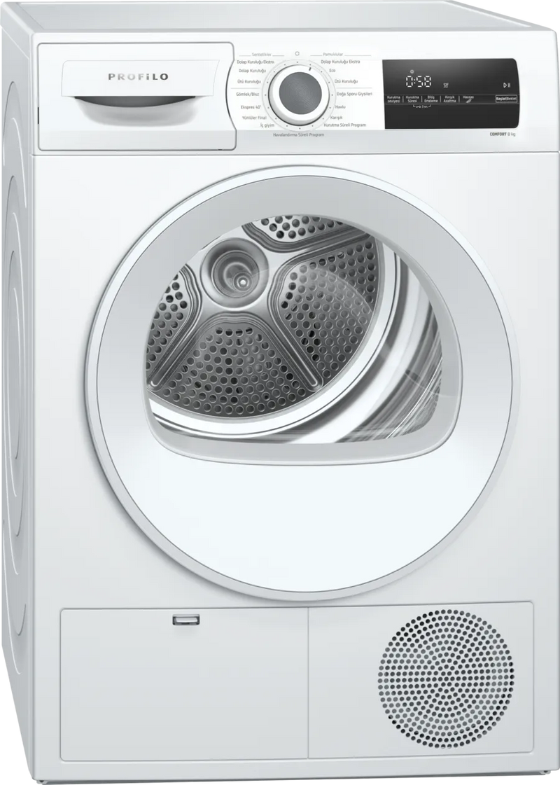 Profilo Kurutma Makinesi 8 KG - KM8612HTR