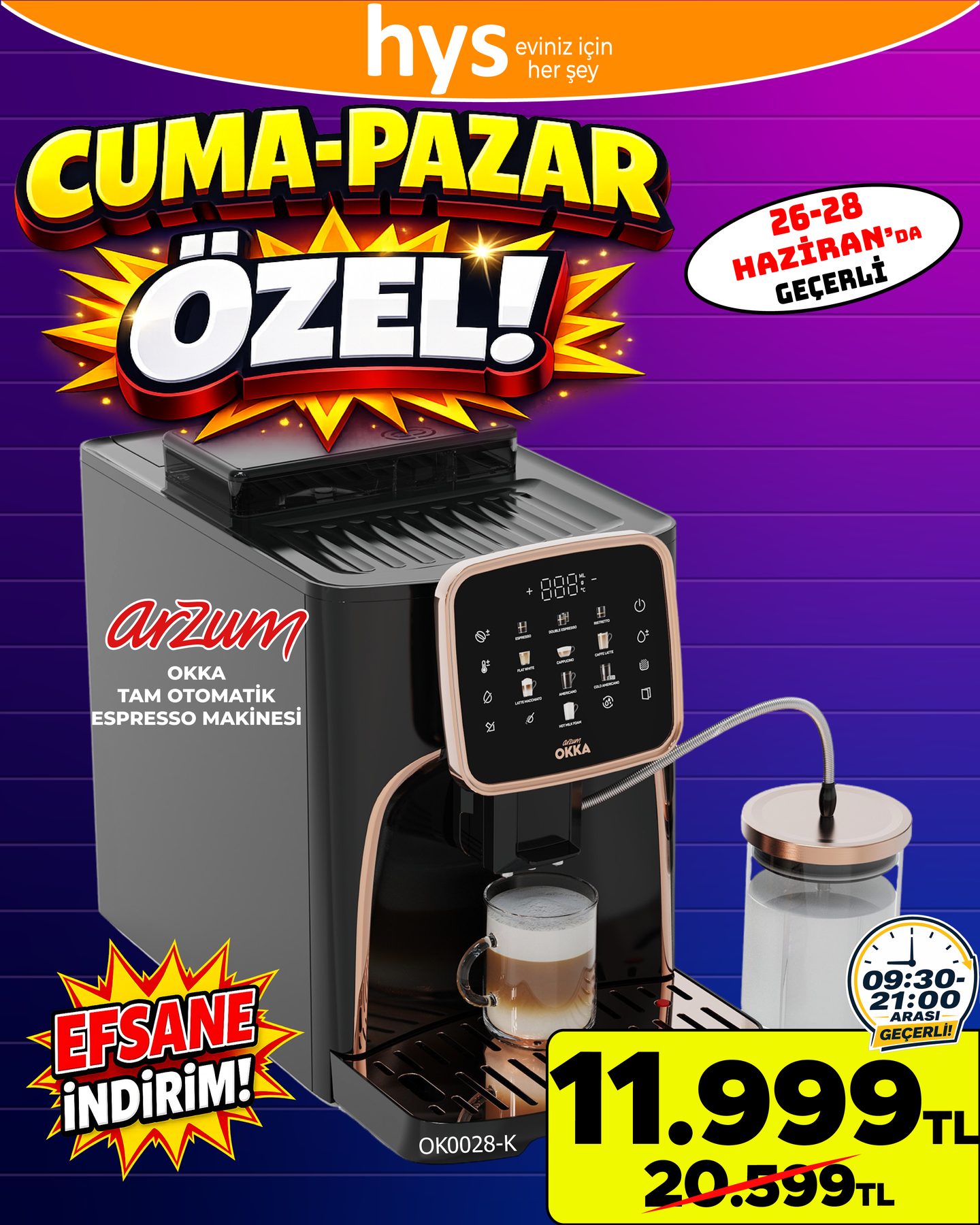 Arzum Kahve Makinesi Ürün ana görseli