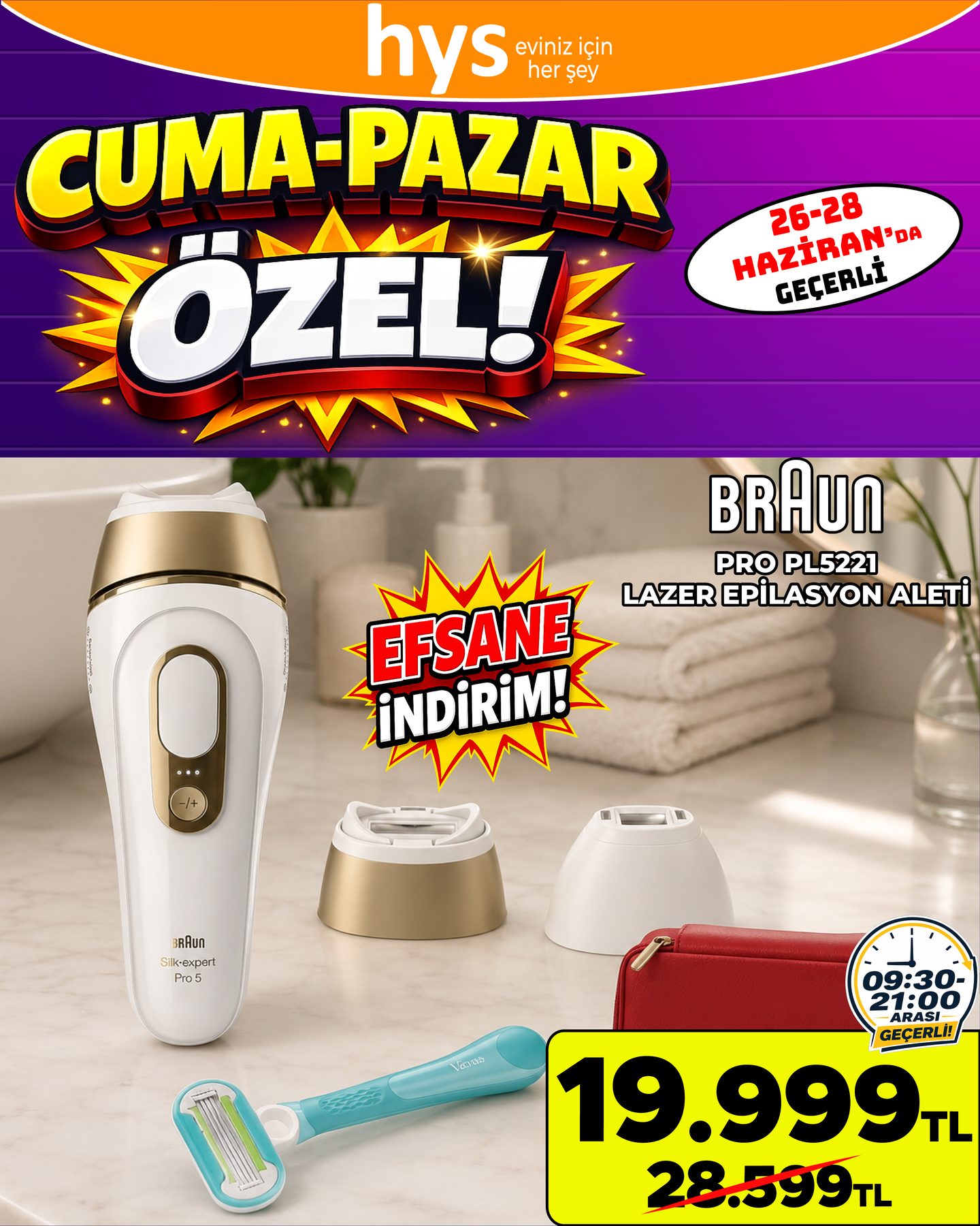 Braun Epilasyon Aleti Ürün ana görseli