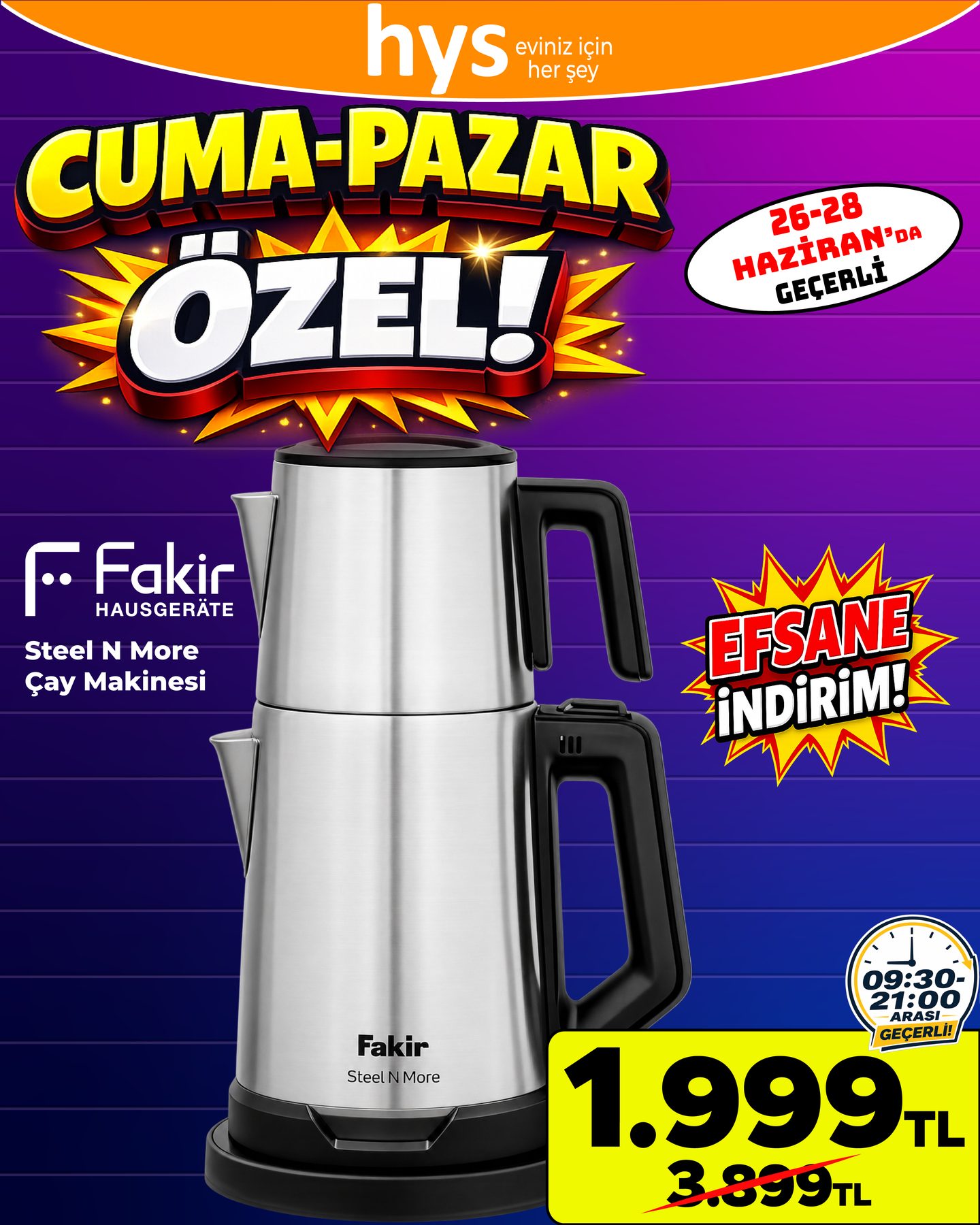 Fakir Çay Makinesi