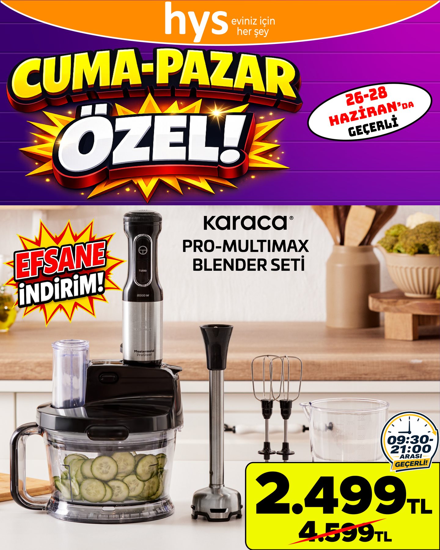 Karaca Pro Multimax Blender Seti