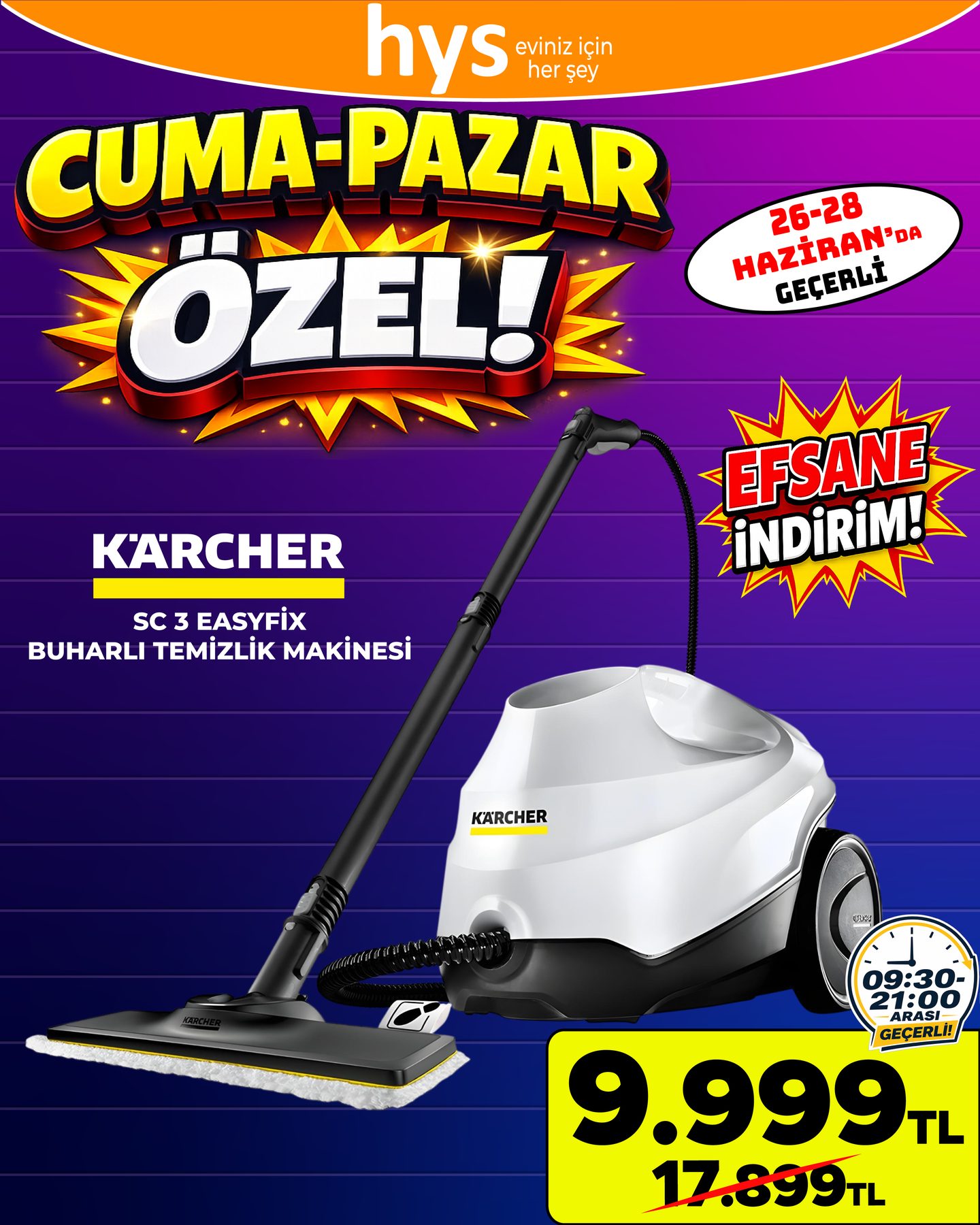 Karcher Buharlı Temizleyici