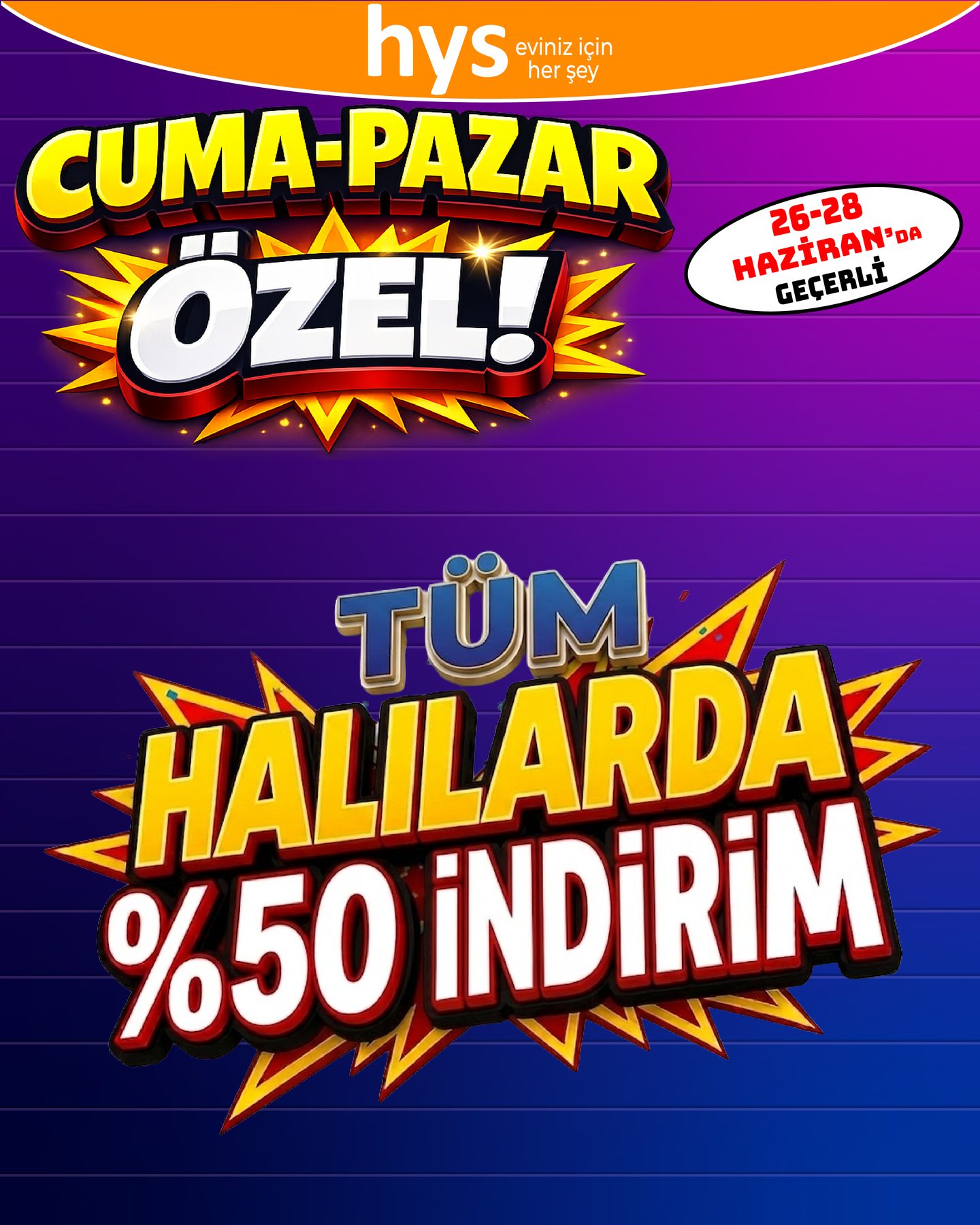 Tüm Halılarda %50 İndirim Ürün ana görseli