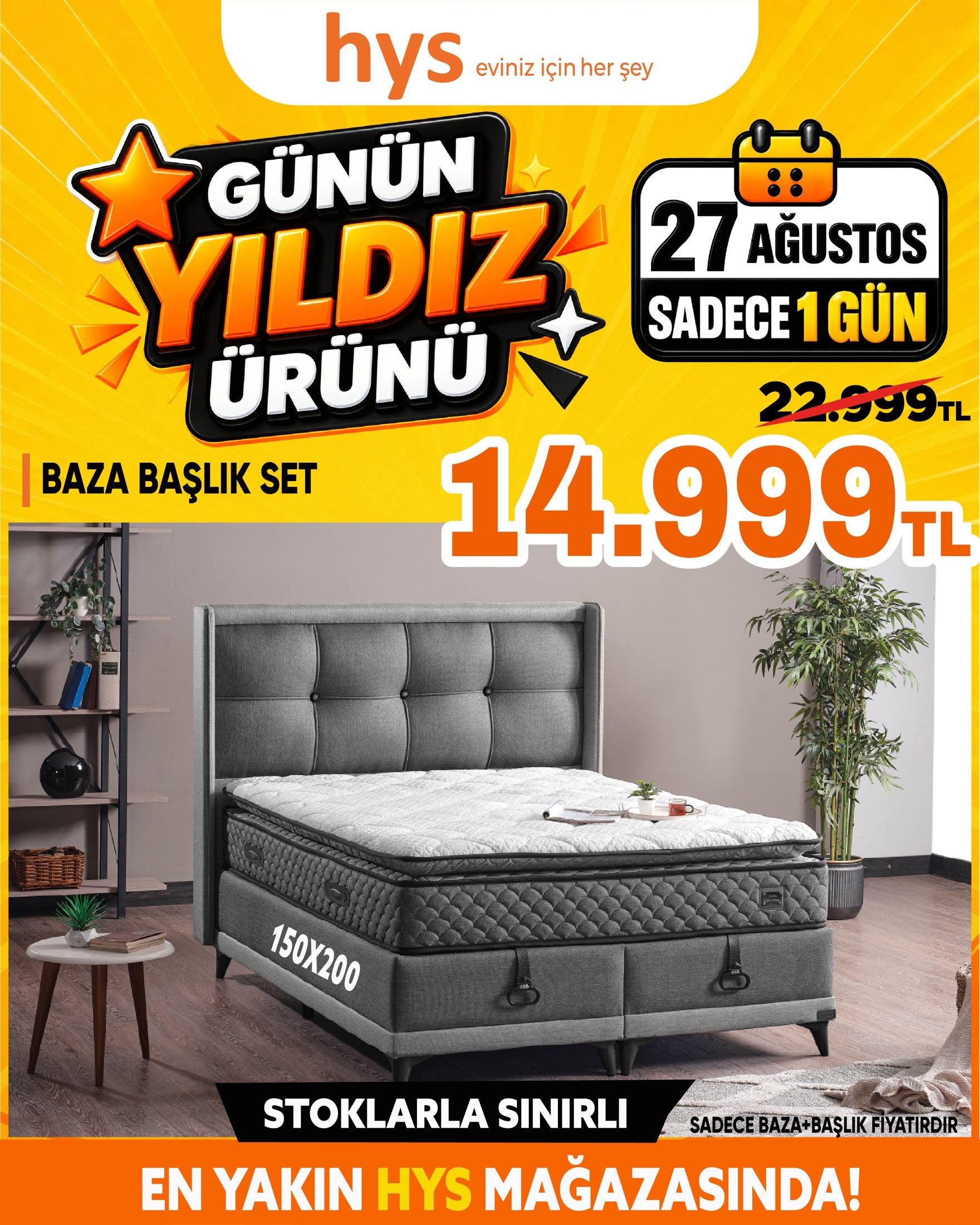 Baza Başlık Set 150x200