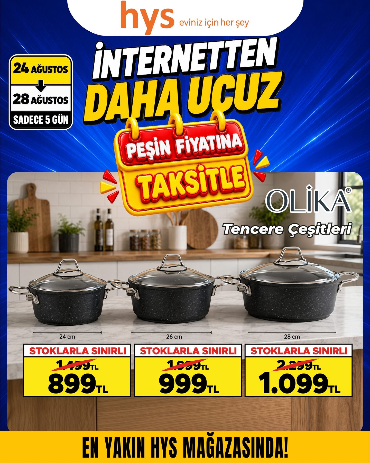 Olika Tencere Çeşitleri Ürün ana görseli