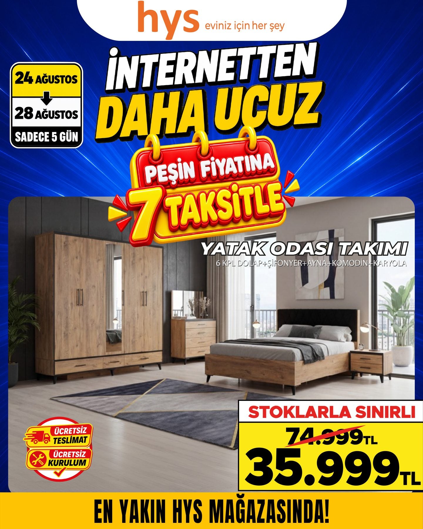 Yatak Odası Takımı Model 2