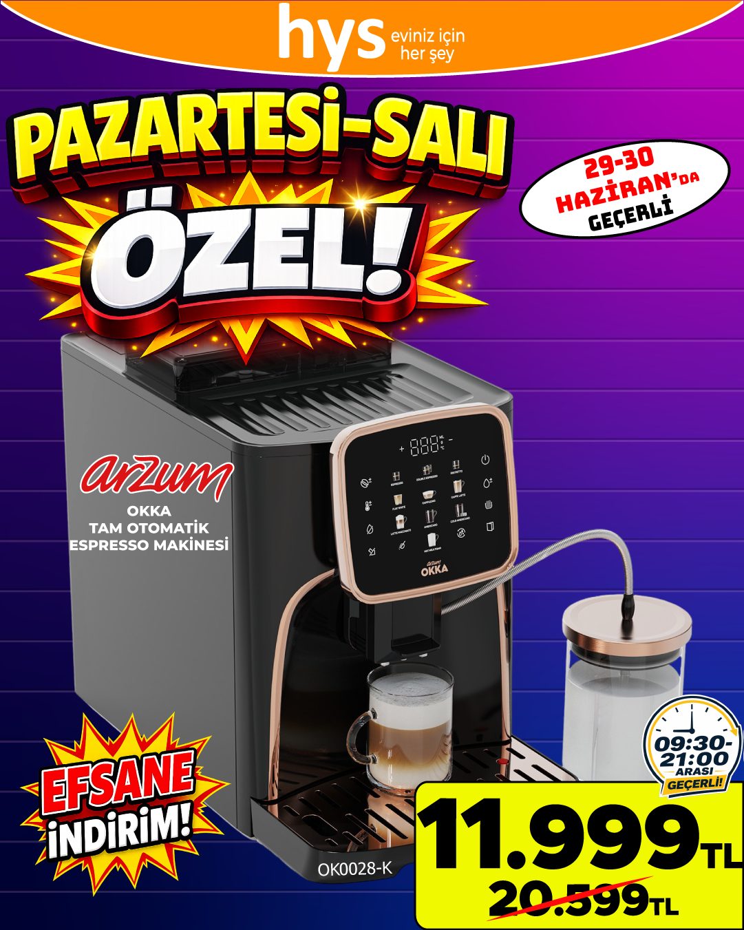 Arzum Okka Kahve Makinesi Ürün ana görseli