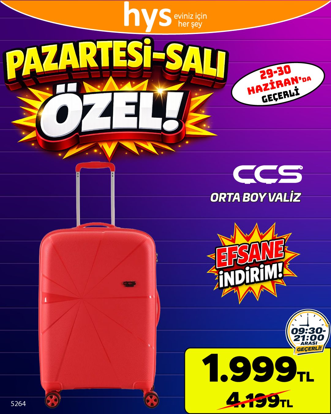 CCS Orta Boy Valiz