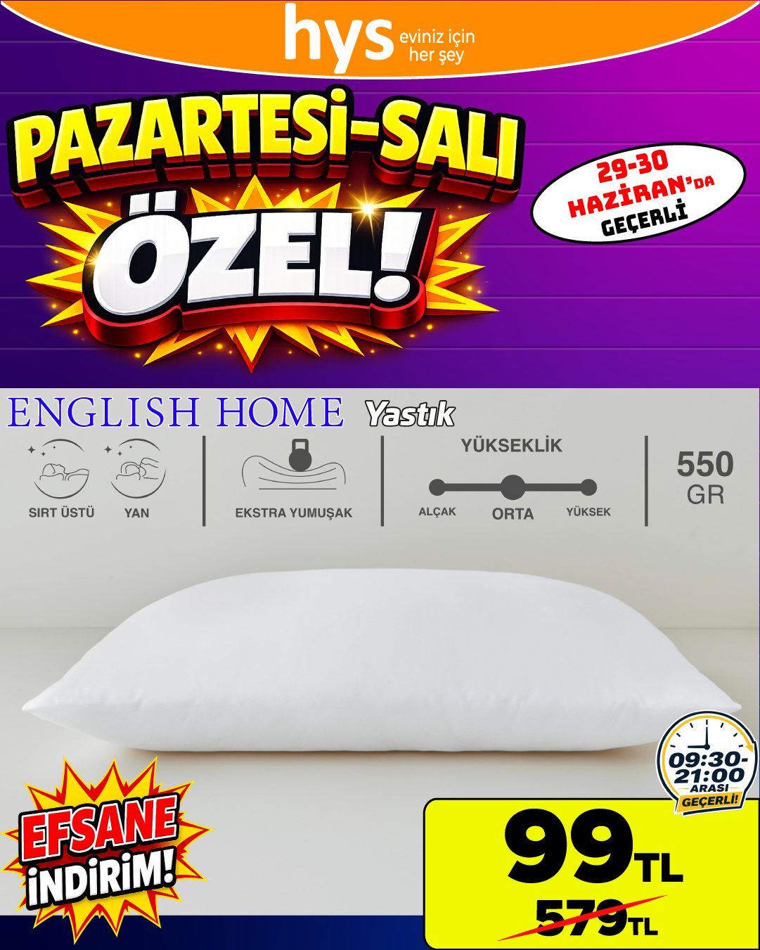 English Home Yastık