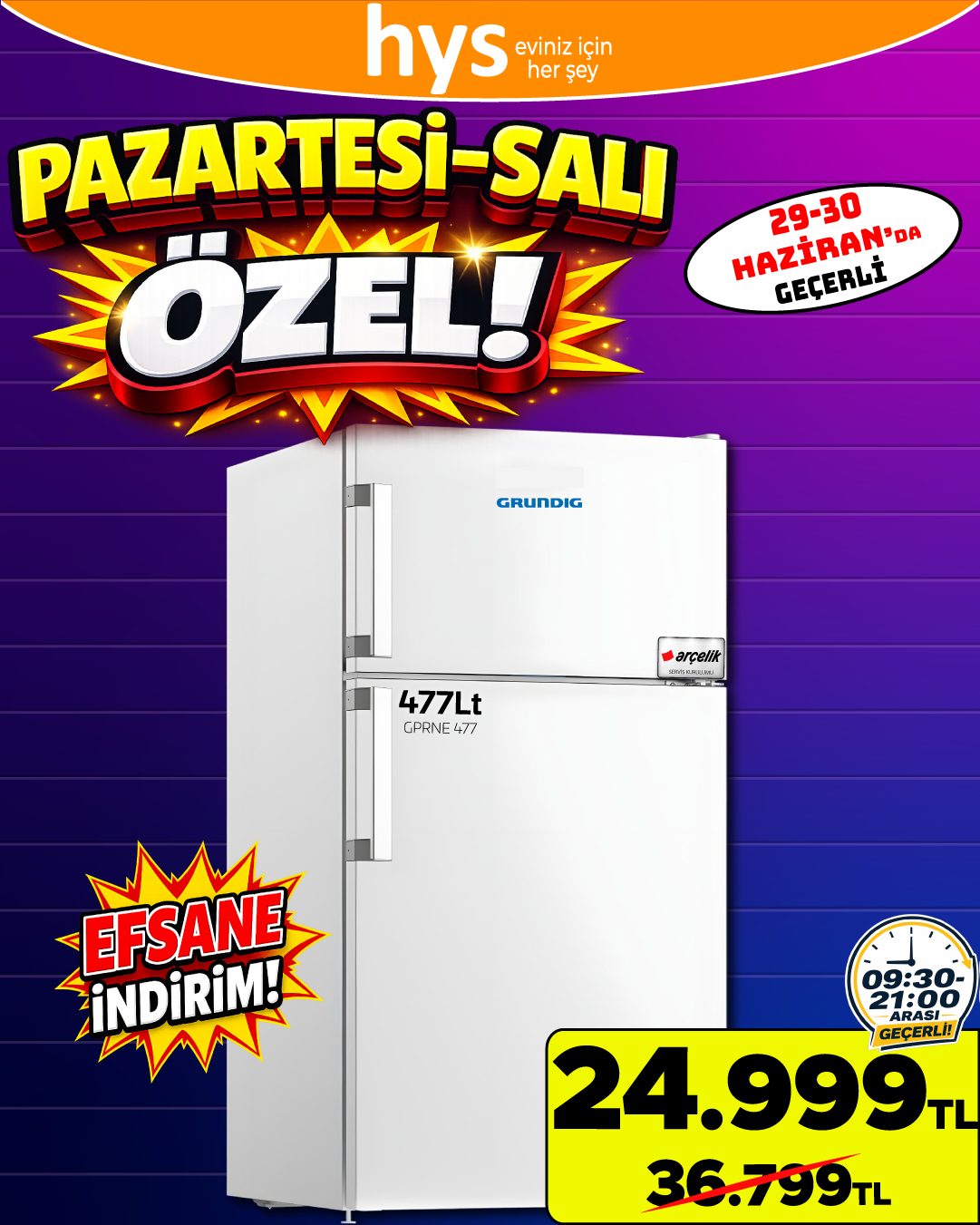 Grundig Buzdolabı
