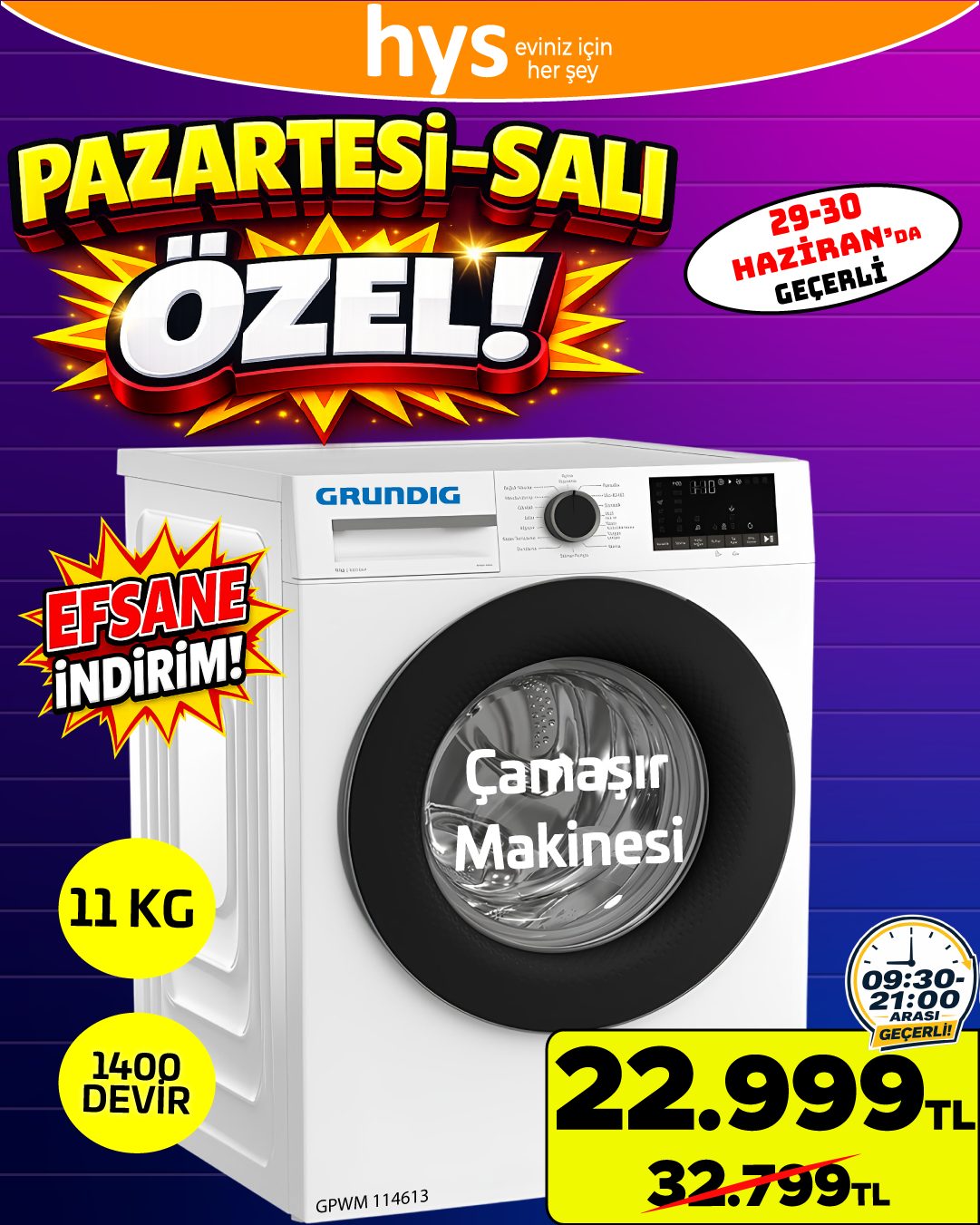 Grundig Çamaşır Makinesi