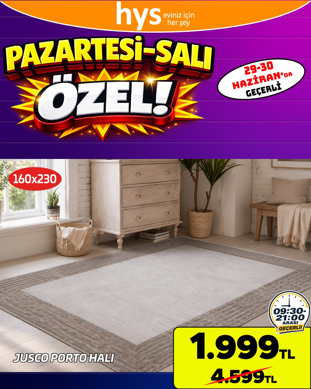 Jusco Porto Halı Ürün ana görseli