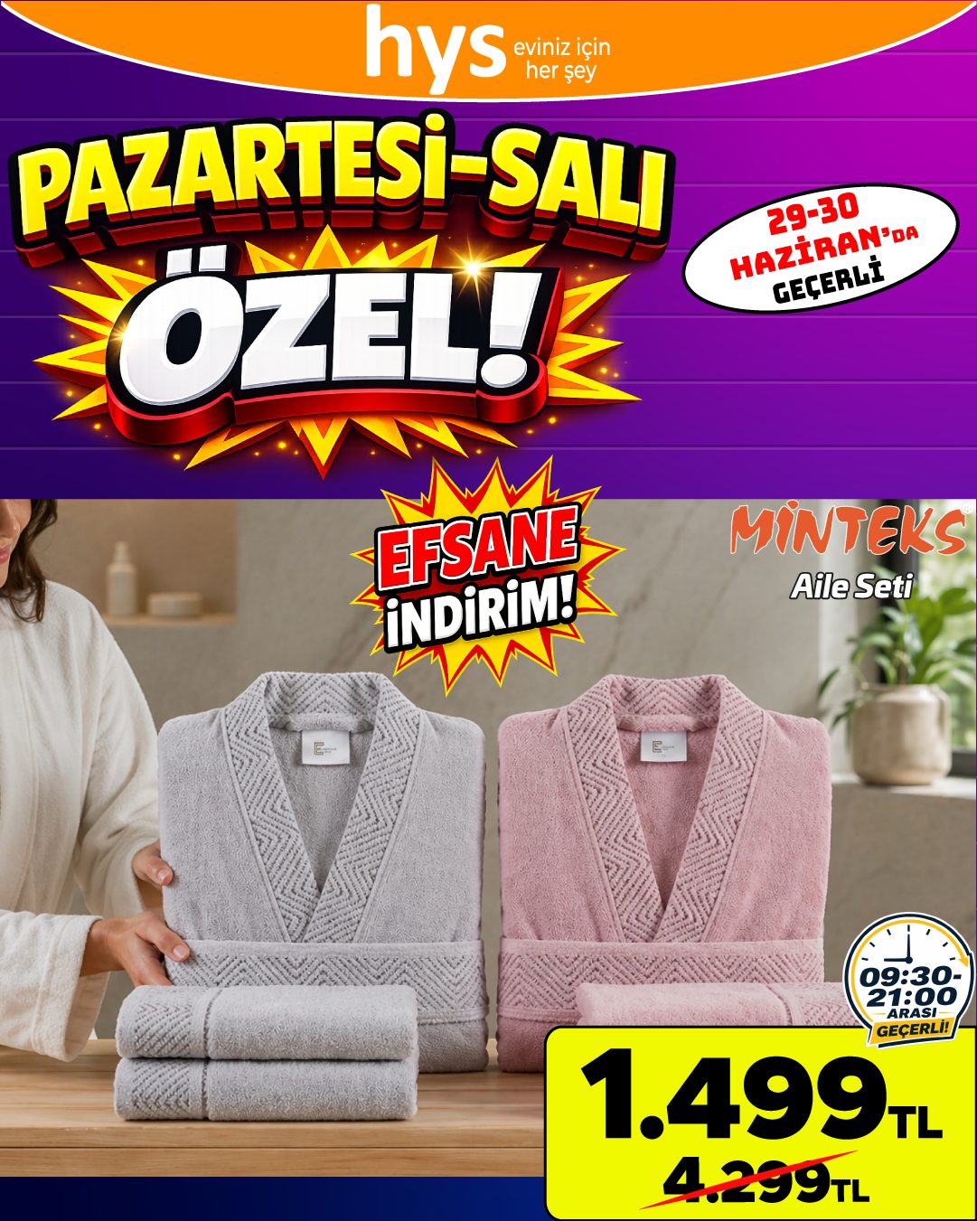 Minteks Aile Seti Ürün ana görseli