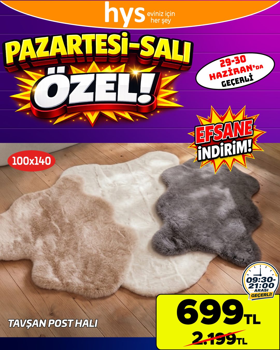 Tavşan Post Halı