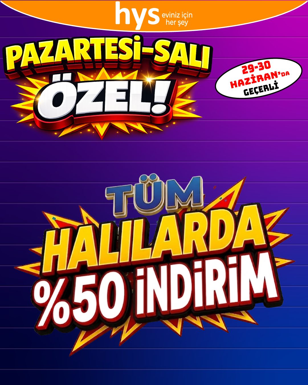 Tüm Halılarda %50 İndirim Ürün ana görseli